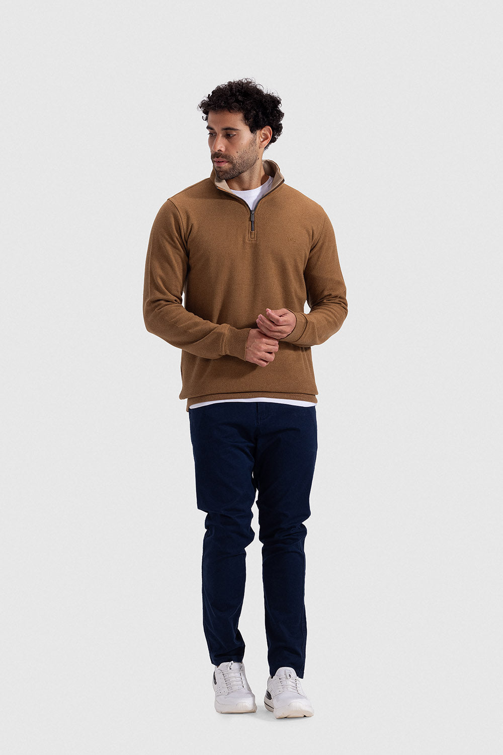 half zipper sweatshirt