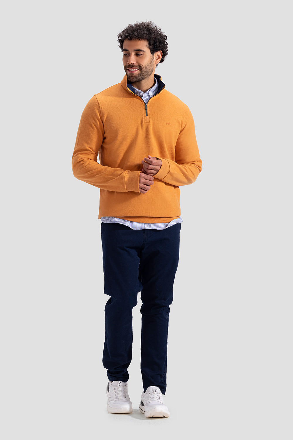 half zipper sweatshirt