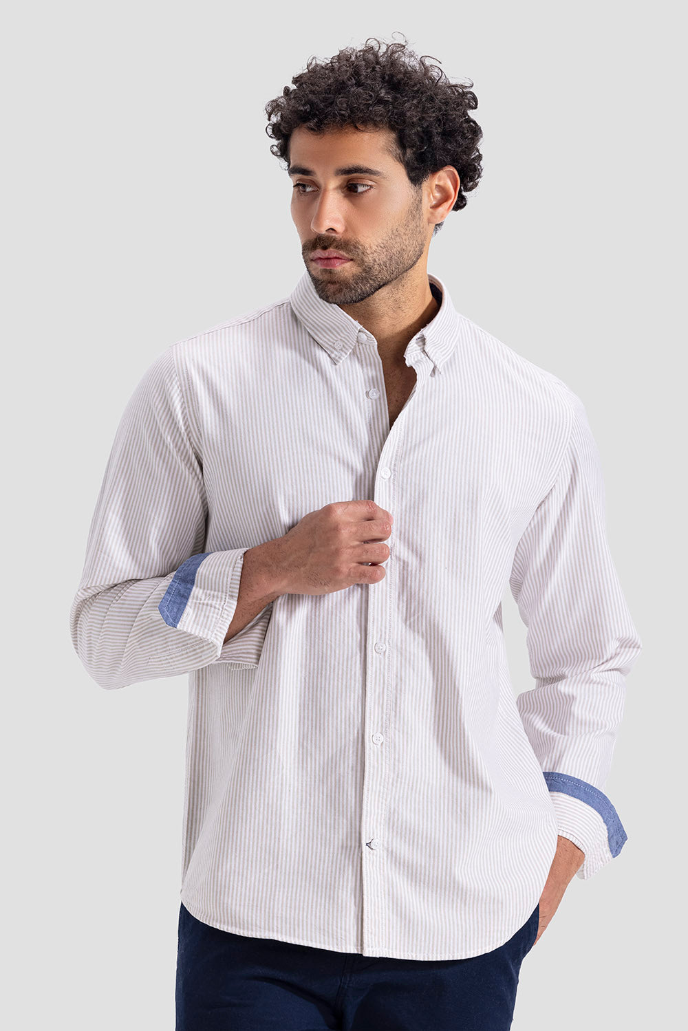 Striped Slim Fit Shirt