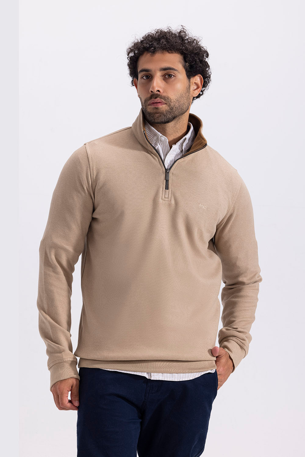 half zipper sweatshirt