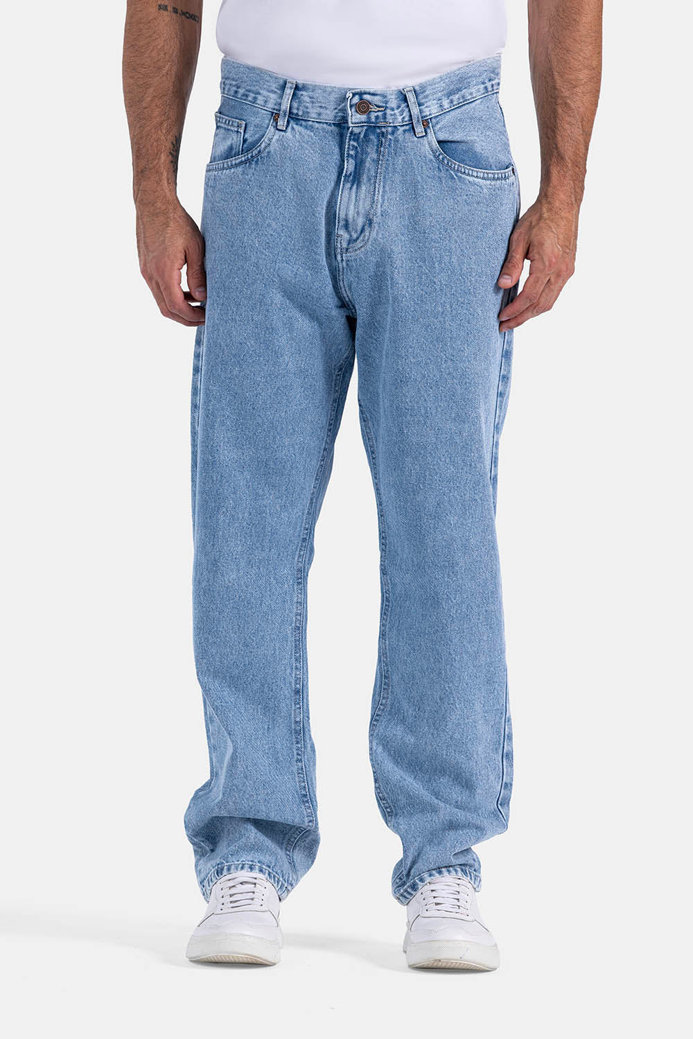 Mens extra wide leg jeans best sale