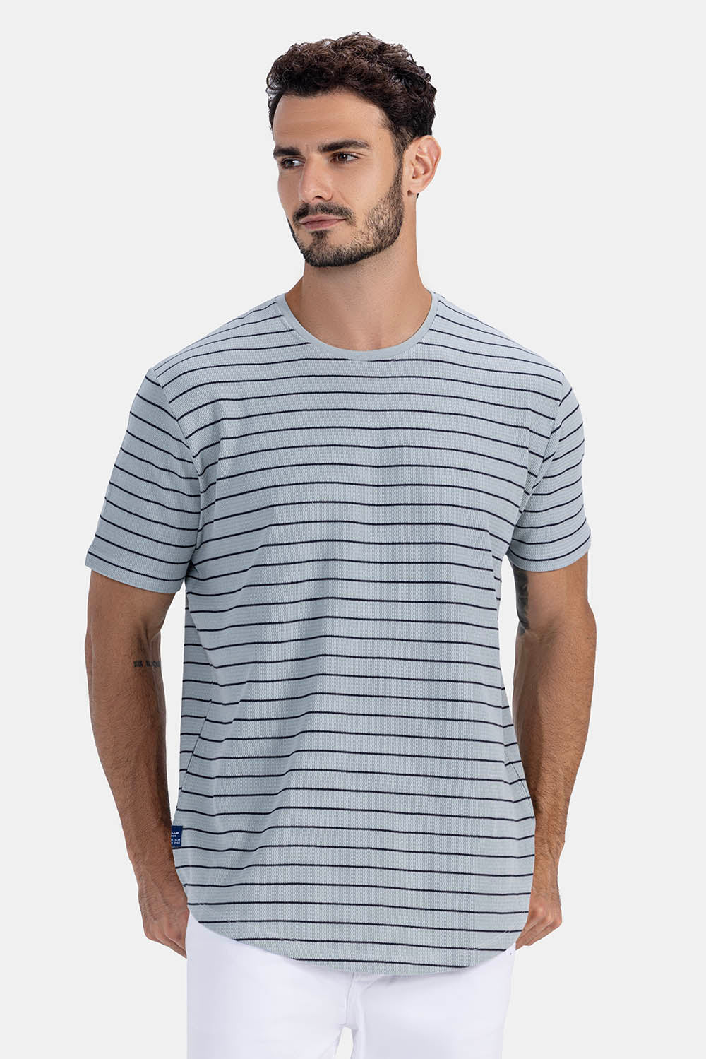 mint-striped-crew-neck-t-shirt--summer-men