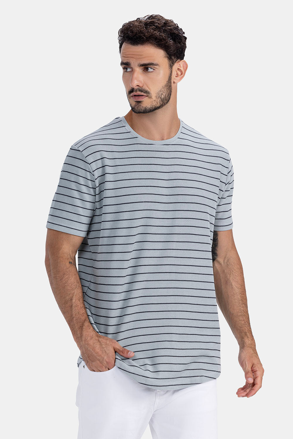 mint-striped-crew-neck-t-shirt--summer-men