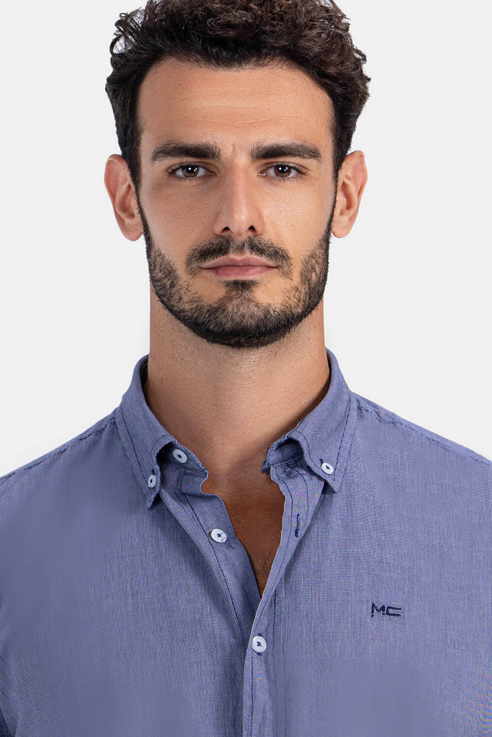 Navy Slim Fit Shirt 