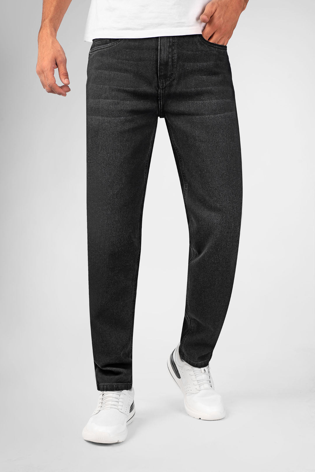 black slim fit denim