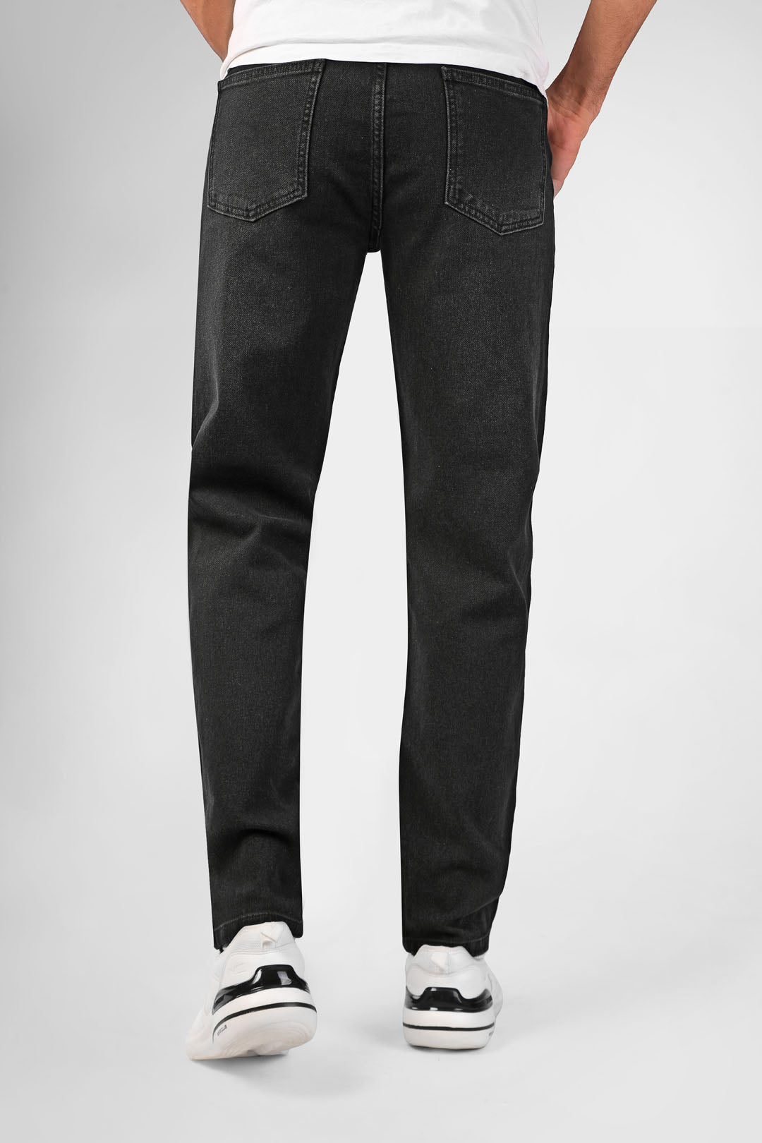  black slim fit denim