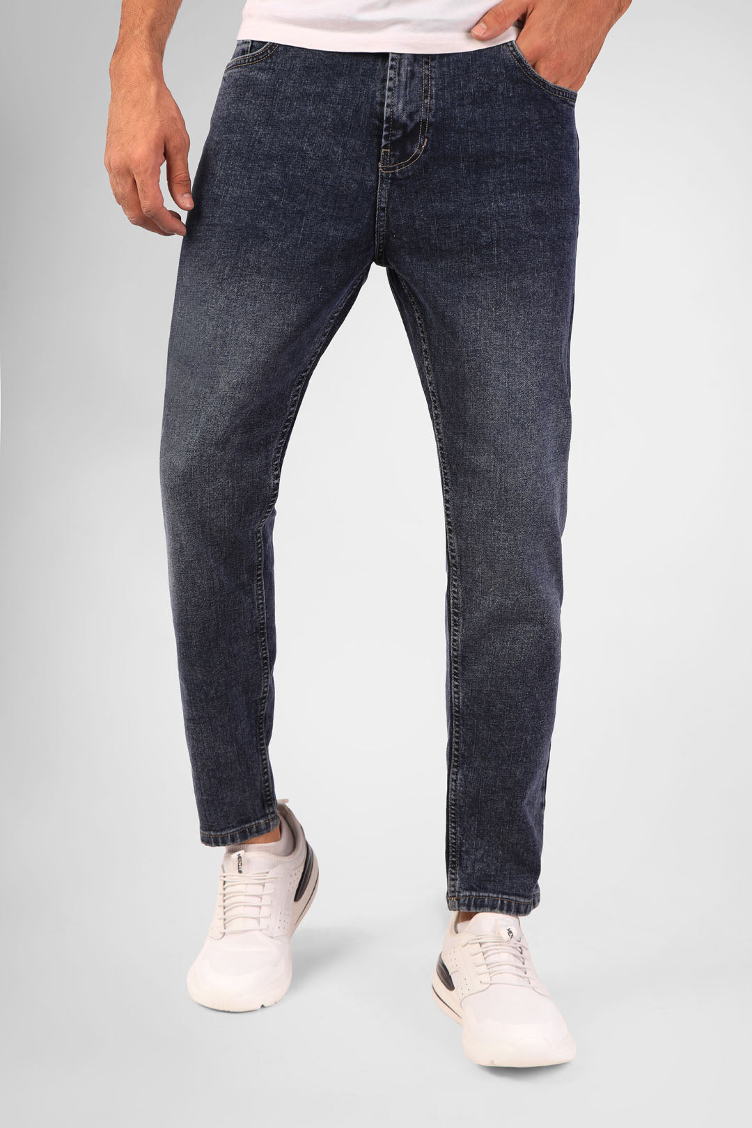 denim regular fit pant