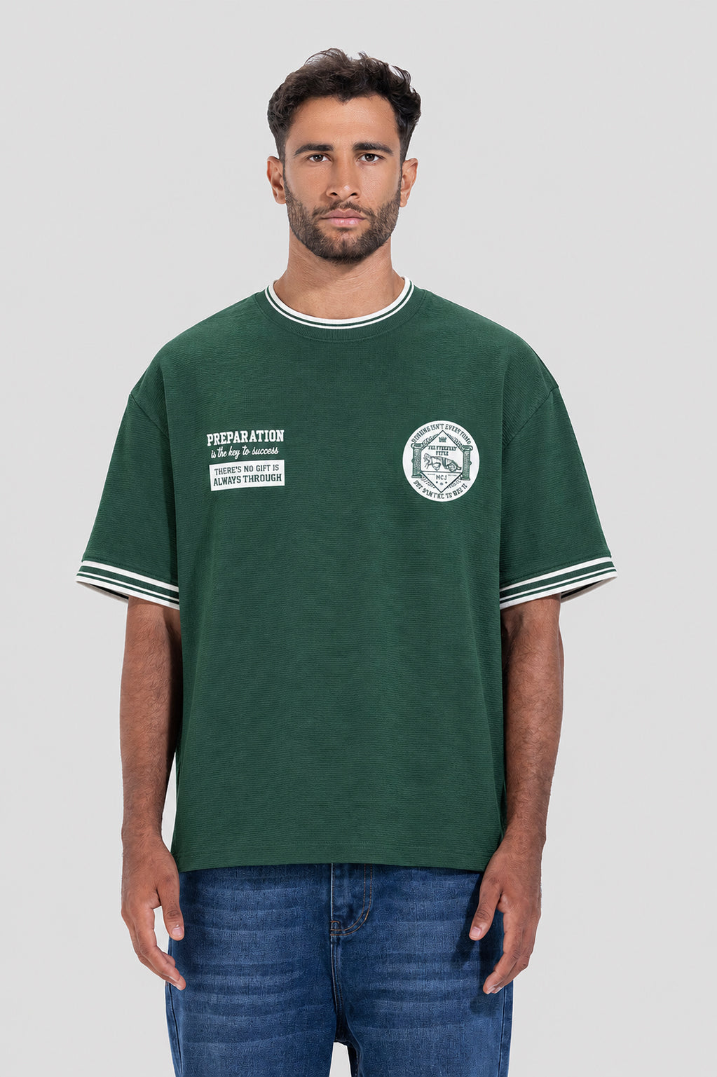 Relaxed Fit Crew Neck T-Shirt