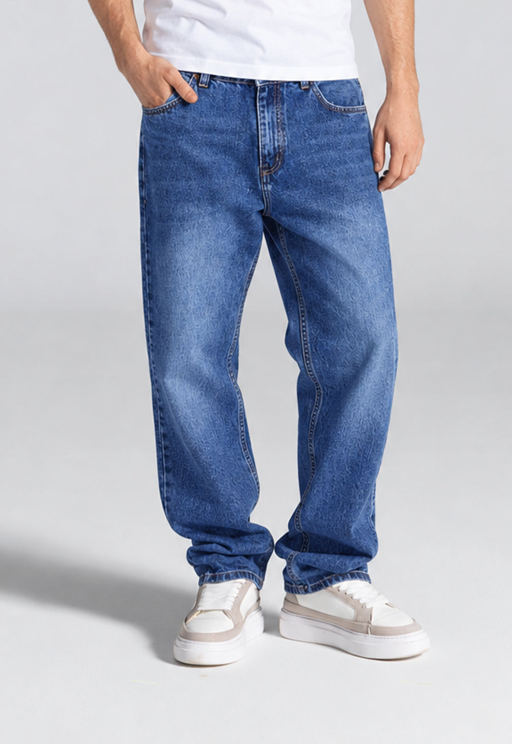 Baggi Fit Denim Pant