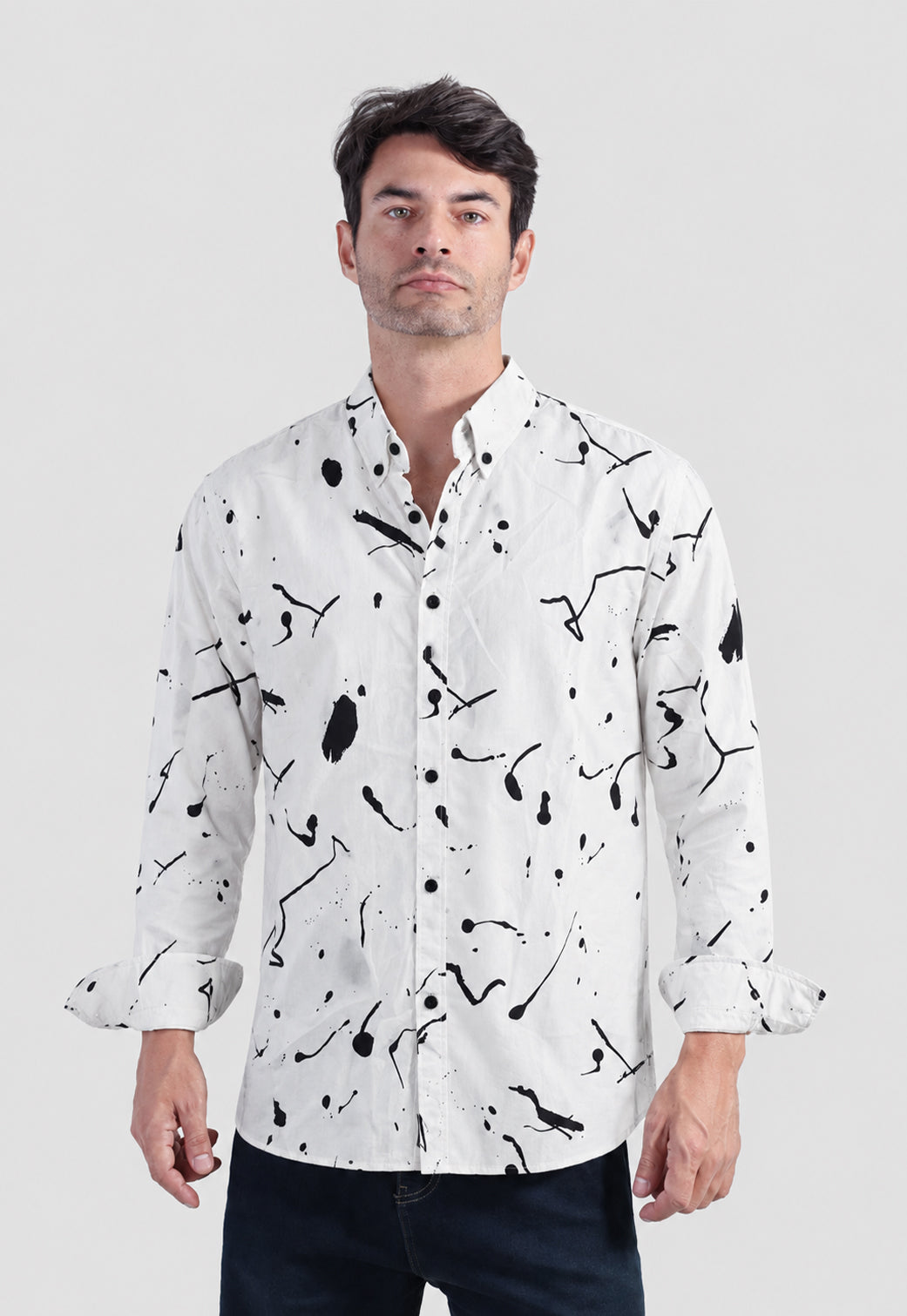 Slim Fit Printed Shirt