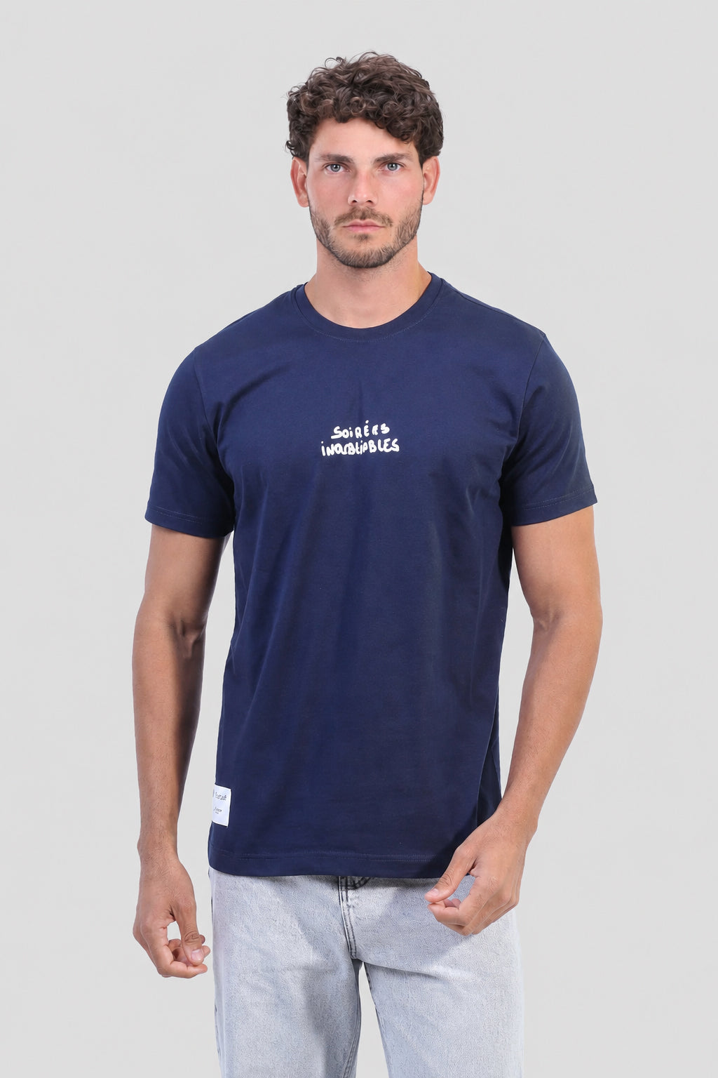 Crew Neck Printed T-Shirt