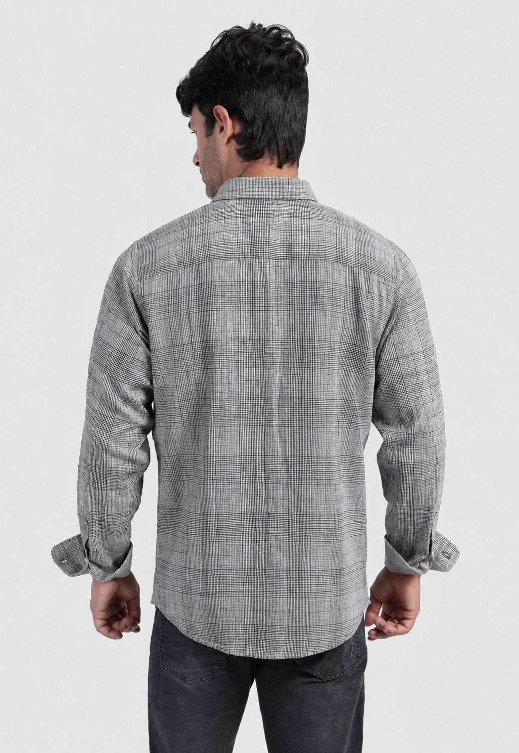 Slim Fit Checked Shirt