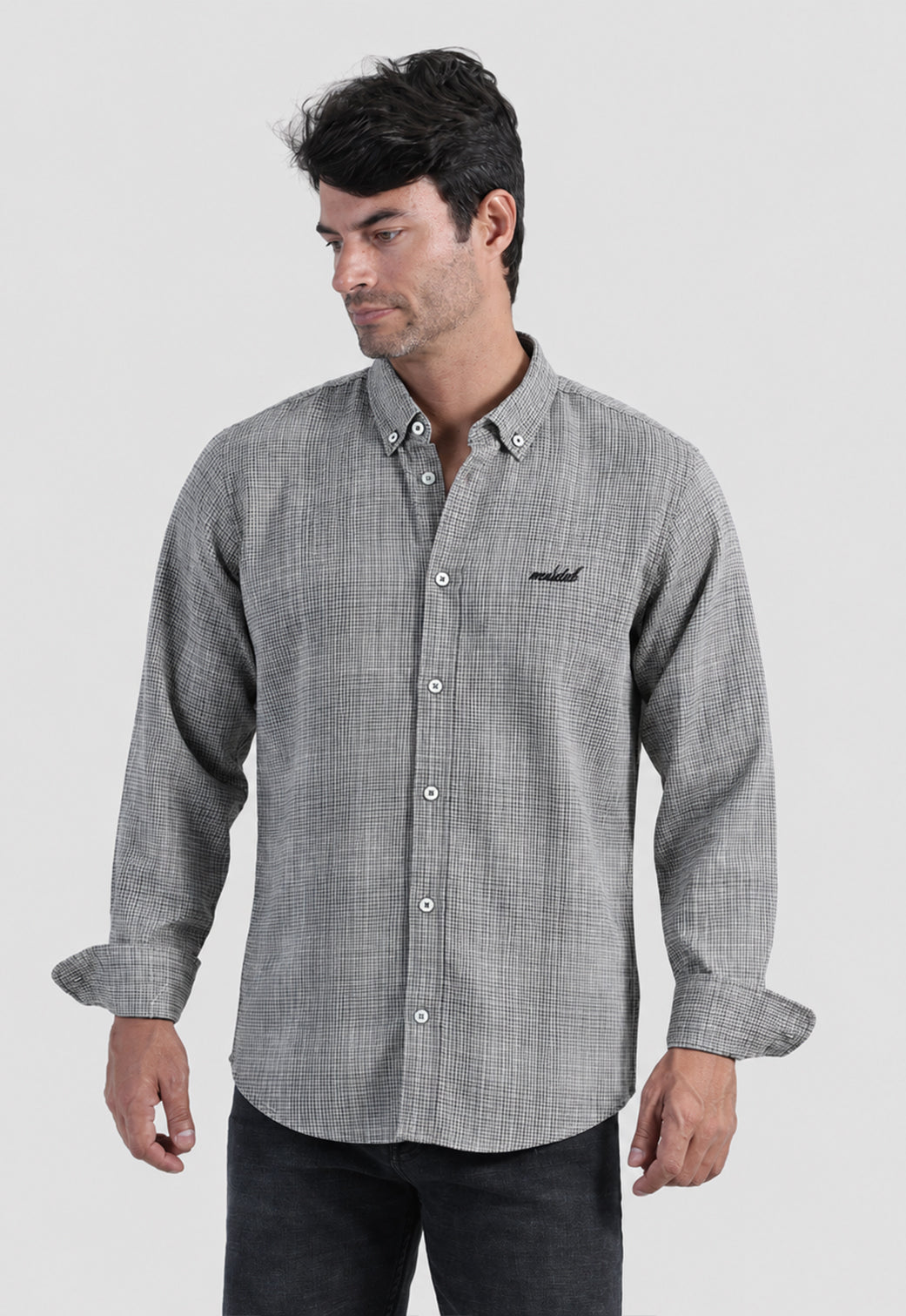 Slim Fit Checked Shirt