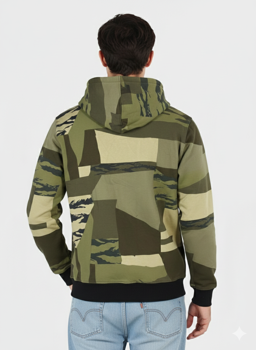 Printed Hoodie Sweatshirt