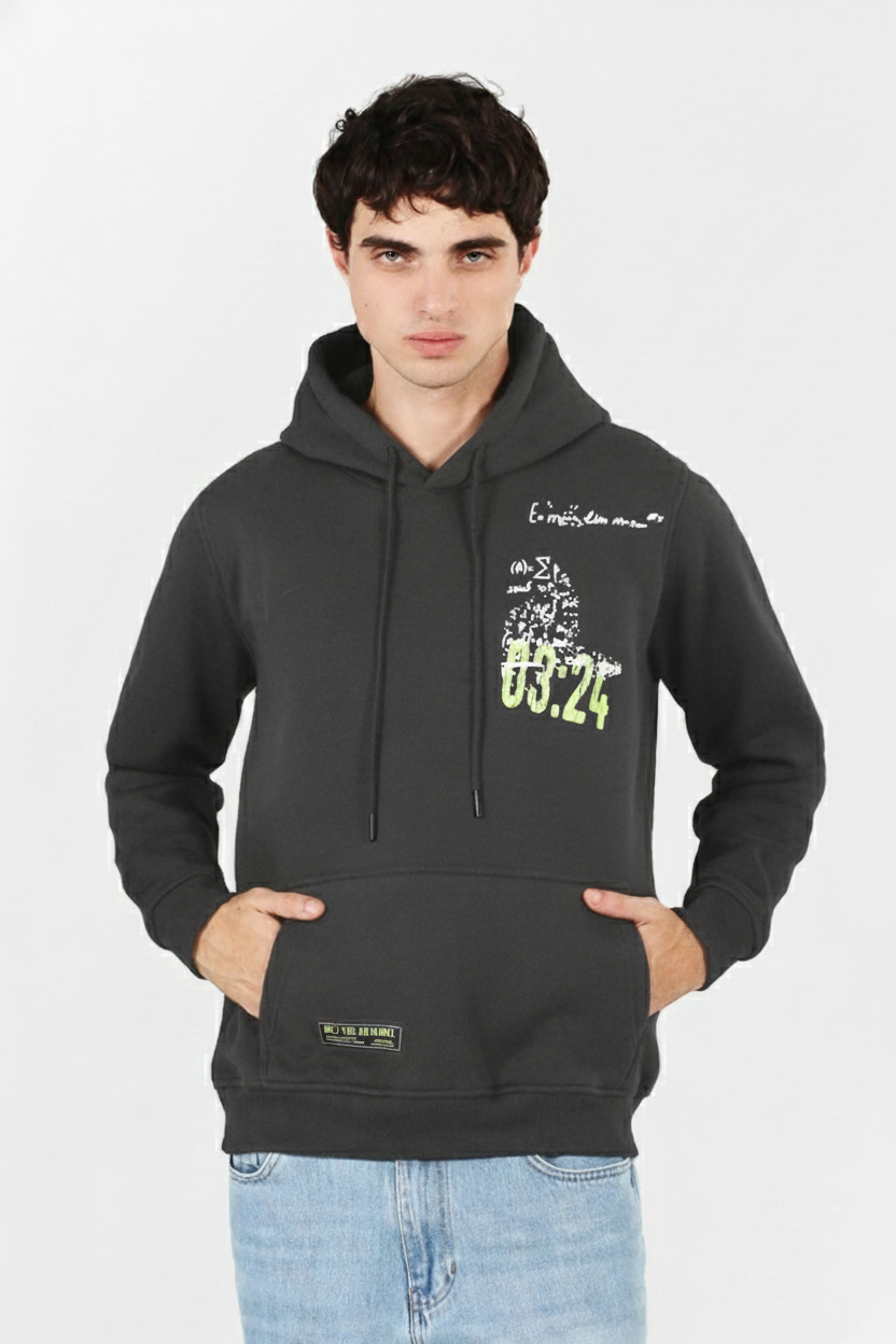 Printed Hoodie Sweatshirt