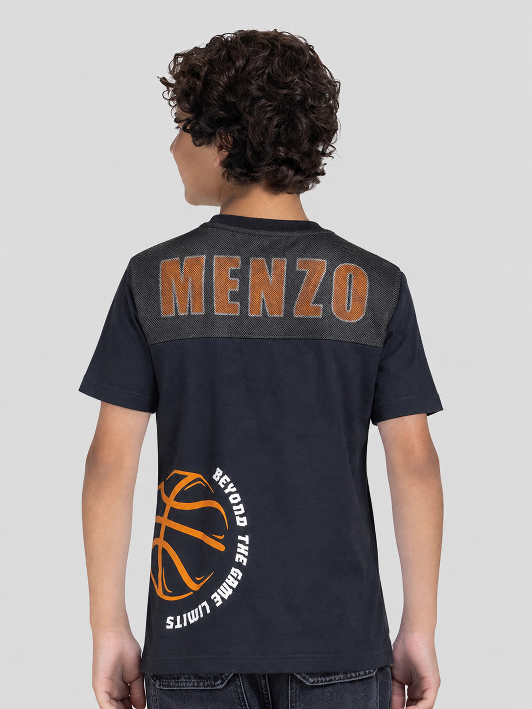 Kids Crew Neck Printed T-shirt