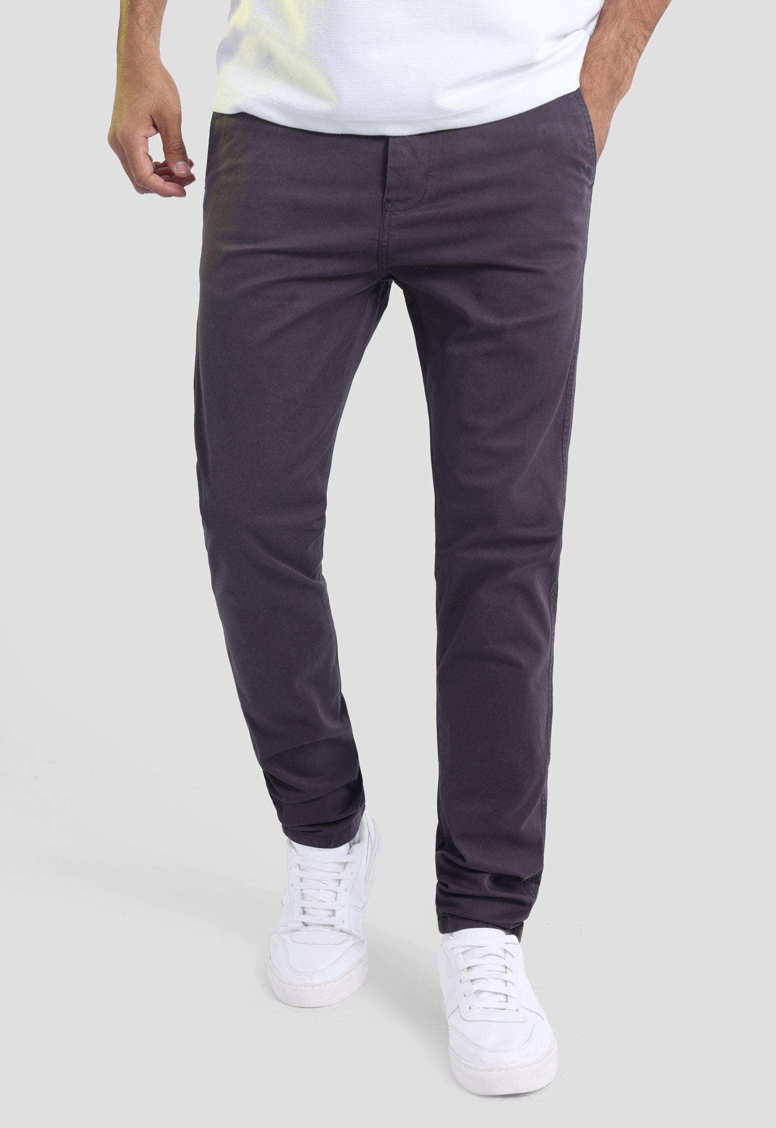 Basic Slim Fit Chino Pants