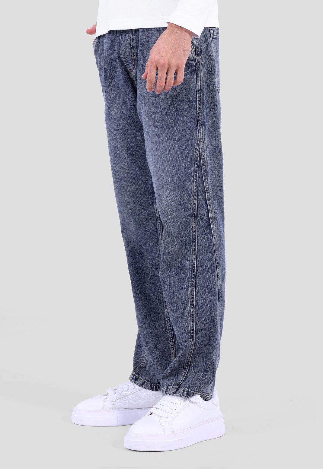 Wide Leg Denim Pant