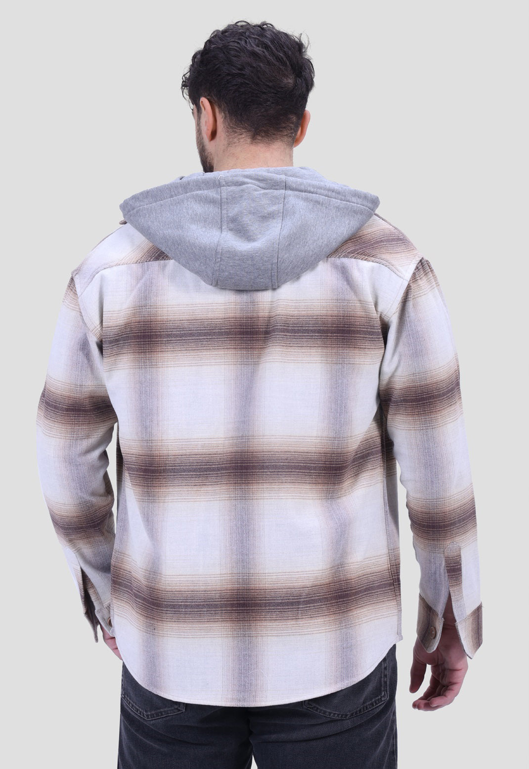 Checked SLIM FIT Over Shirt
