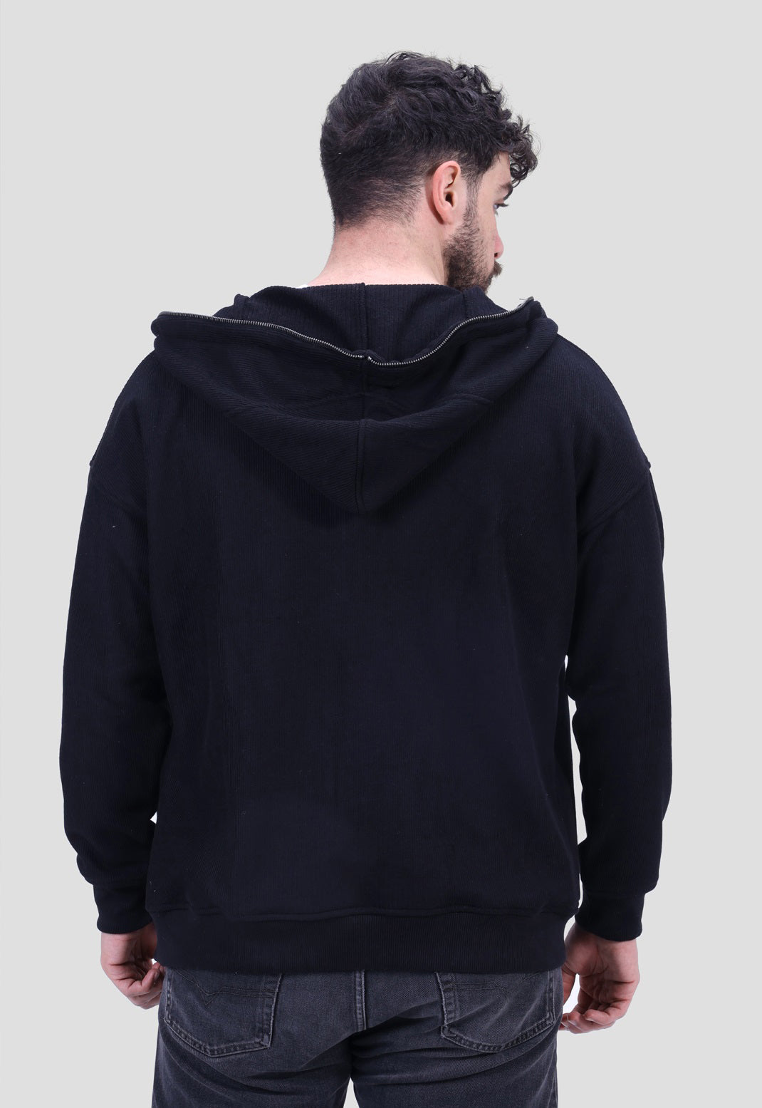 Full Zipper Hoodie Sweatshirt