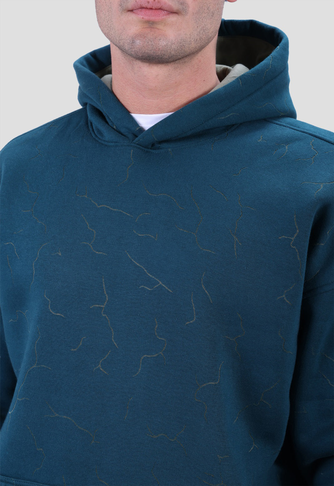 Textured Hoodie Sweatshirts