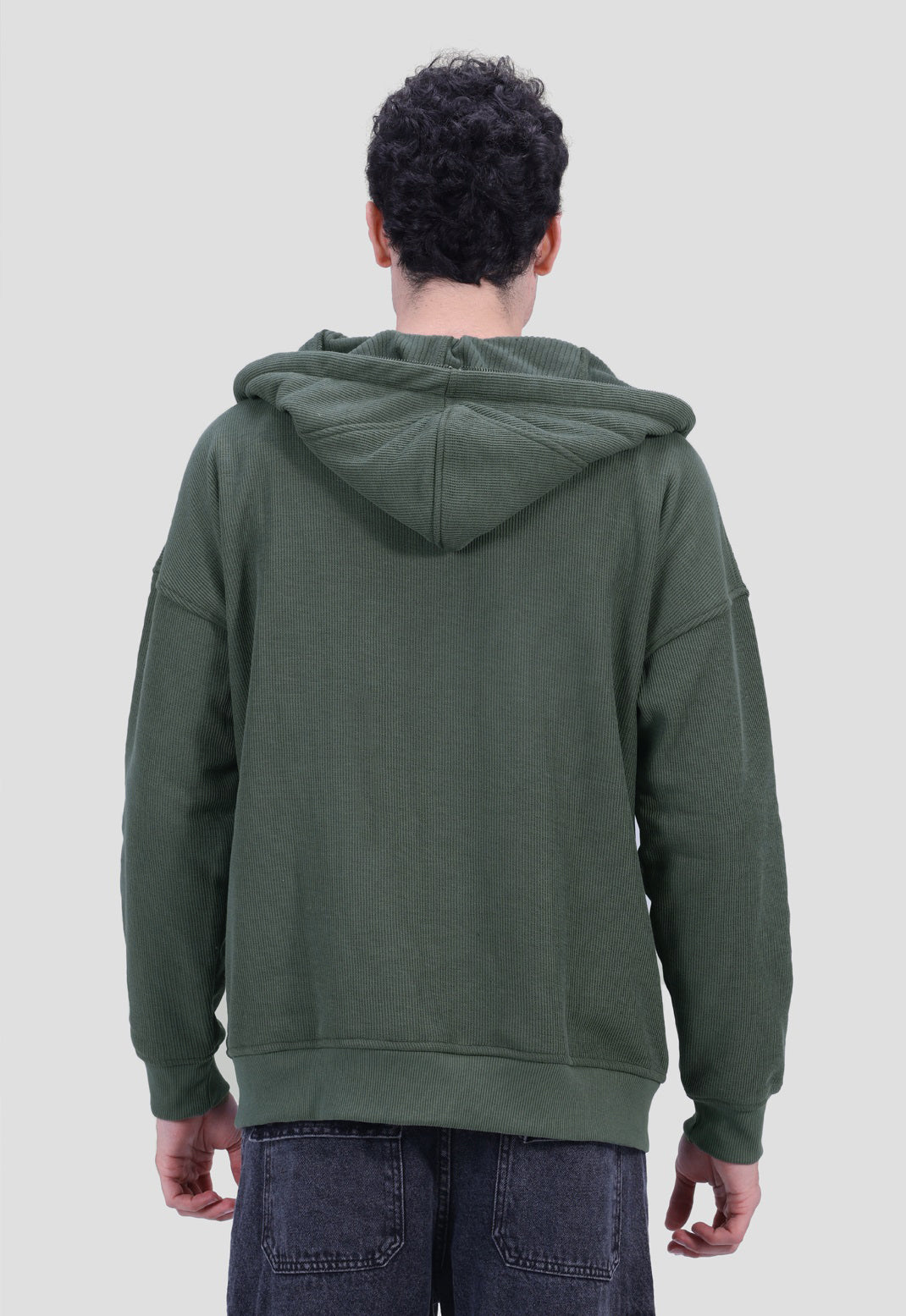 Full Zipper Hoodie Sweatshirt
