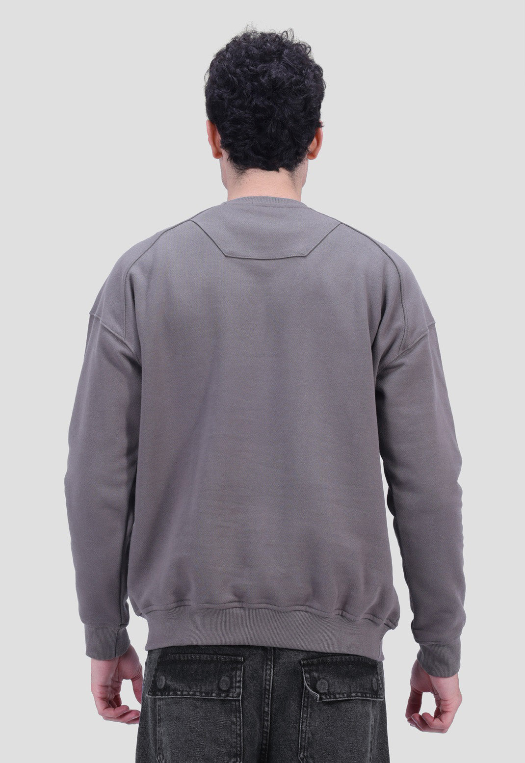 Printed Crew Neck SWEATSHIRT