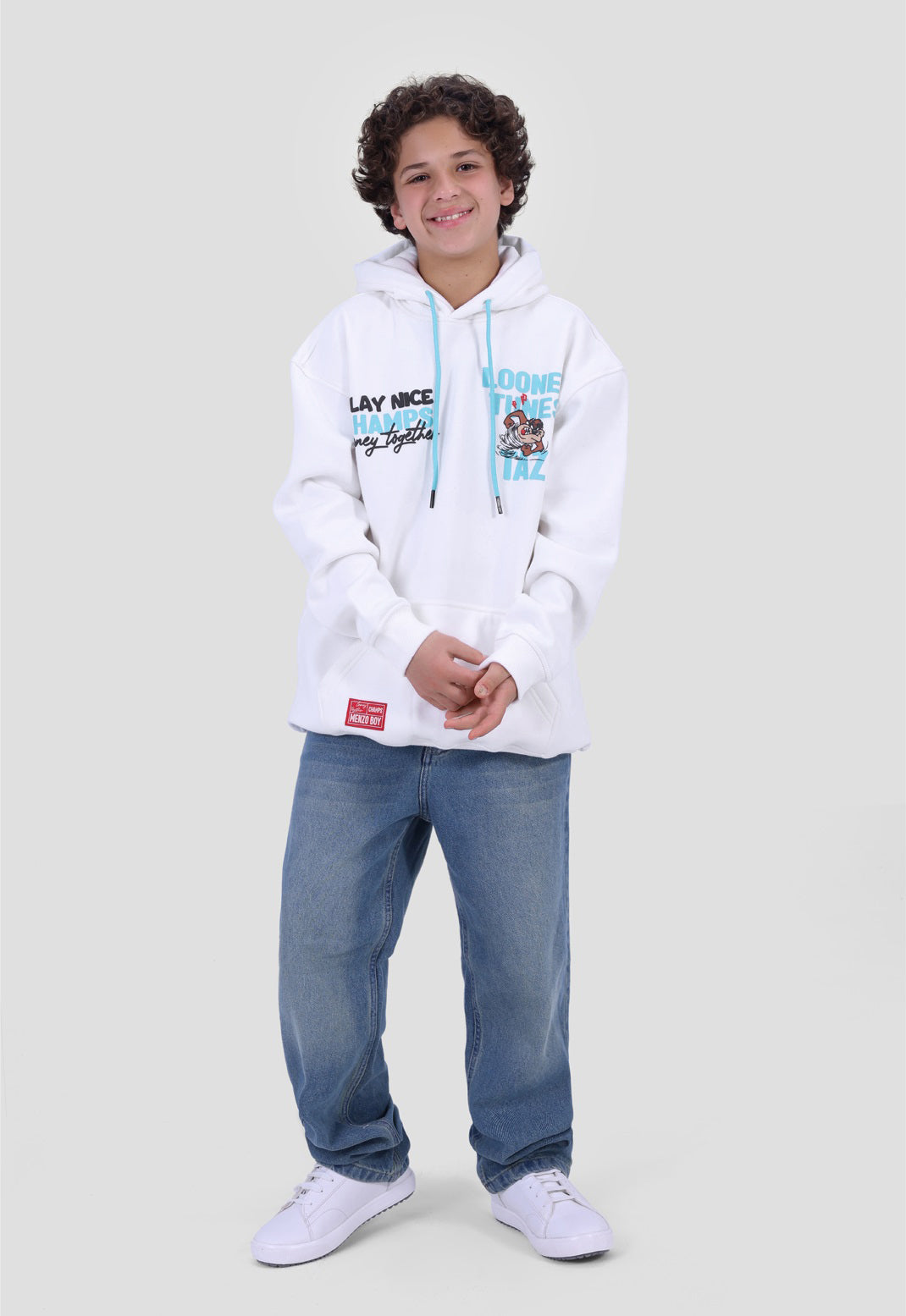 Printed Hoodie Sweatshirt