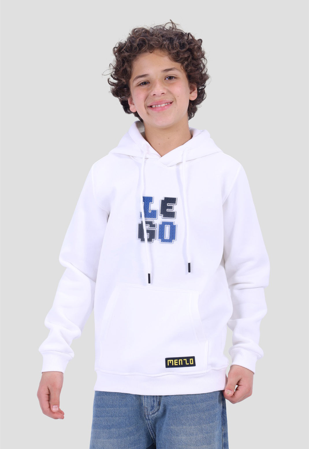 Printed Hoodie Sweatshirt