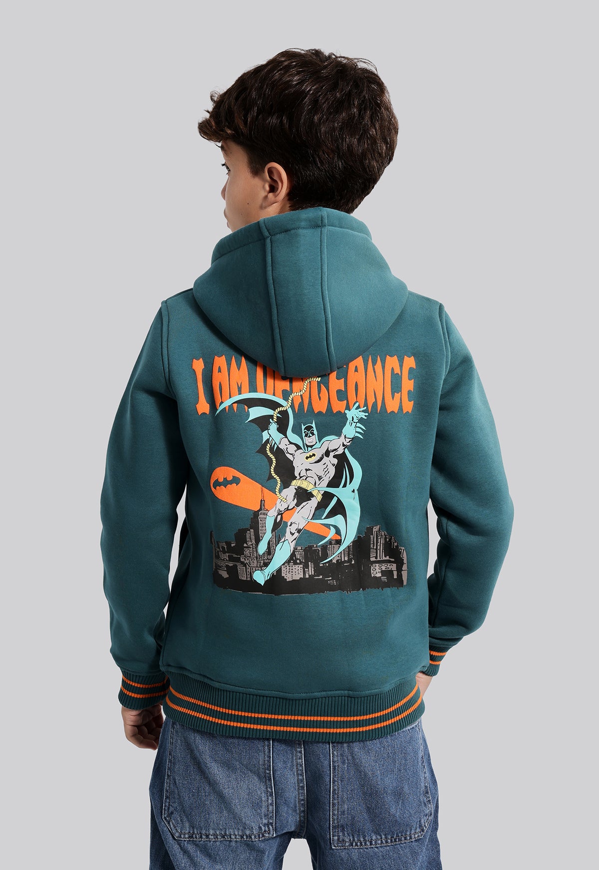 Kids full Zipper Printed Hoodie Sweatshirt