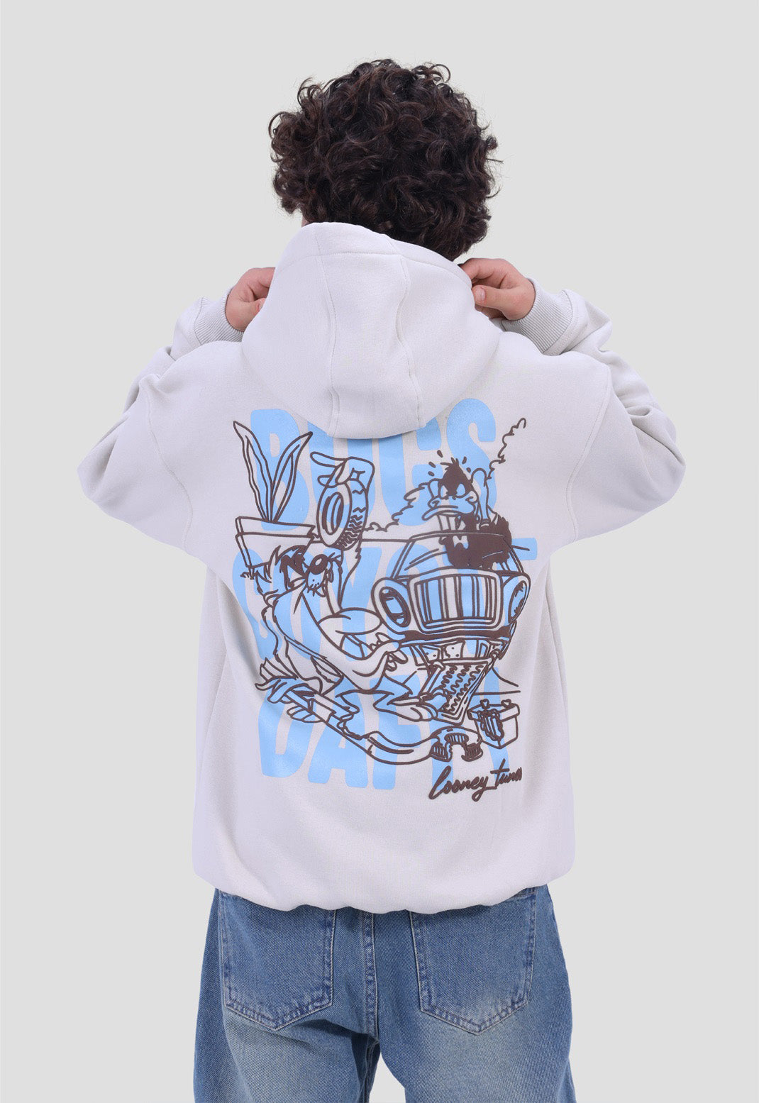 Printed Hoodie Sweatshirt