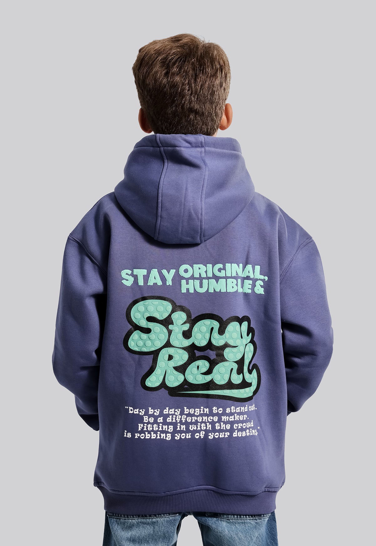 Kids Printed Hoodie Sweatshirt