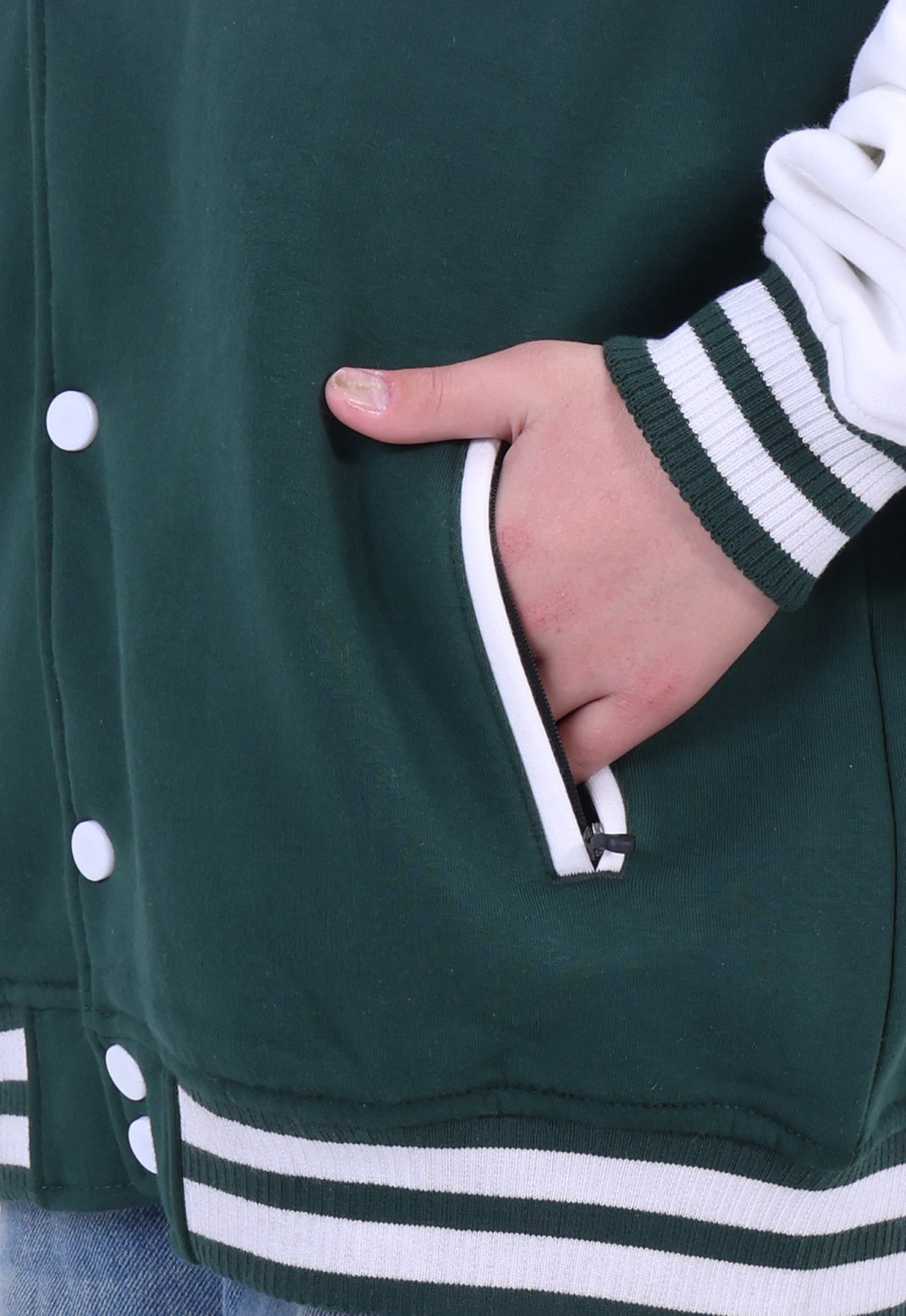 Full Botton Hoodie Sweatshirt