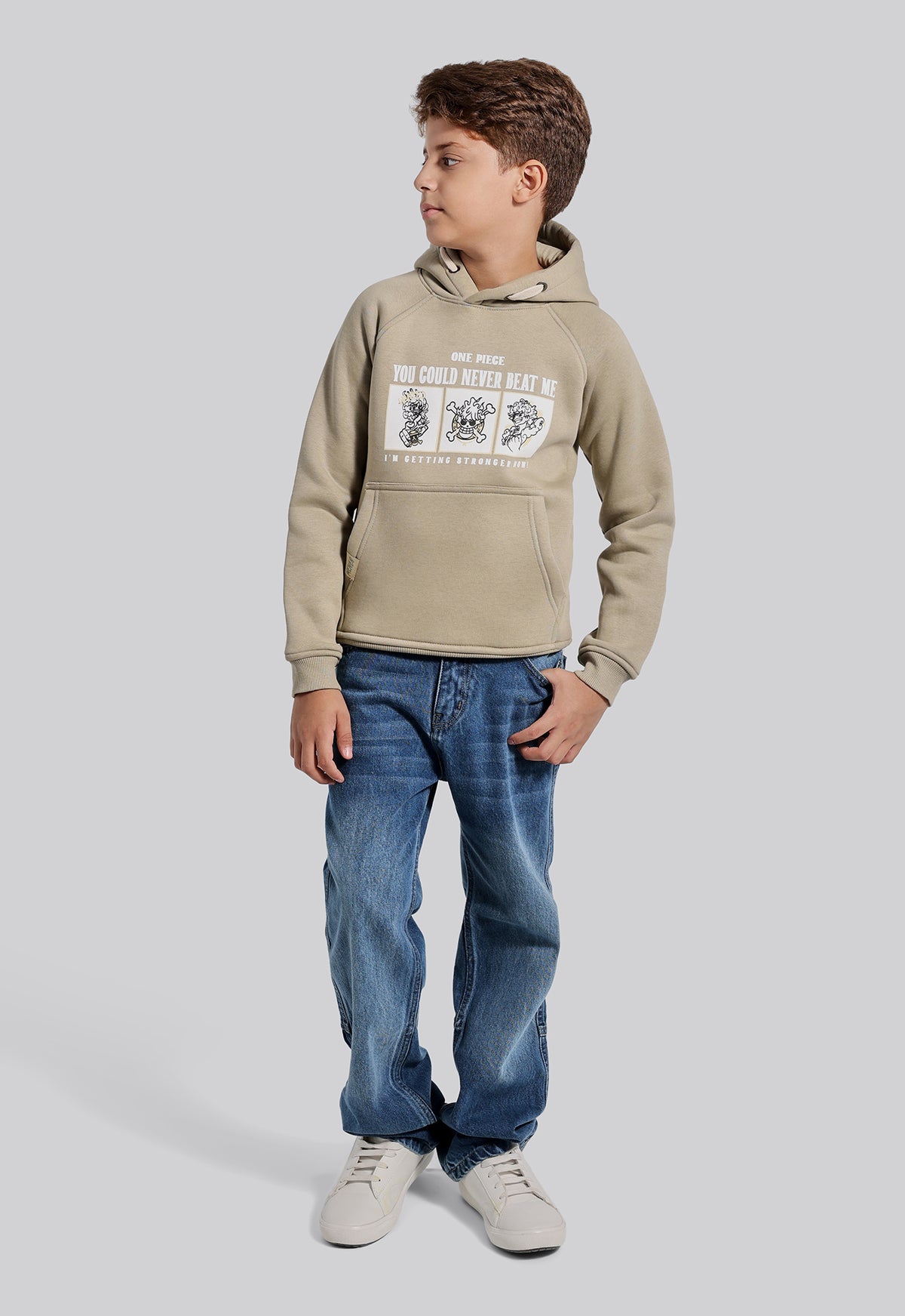 Kids Printed Hoodie Sweatshirt