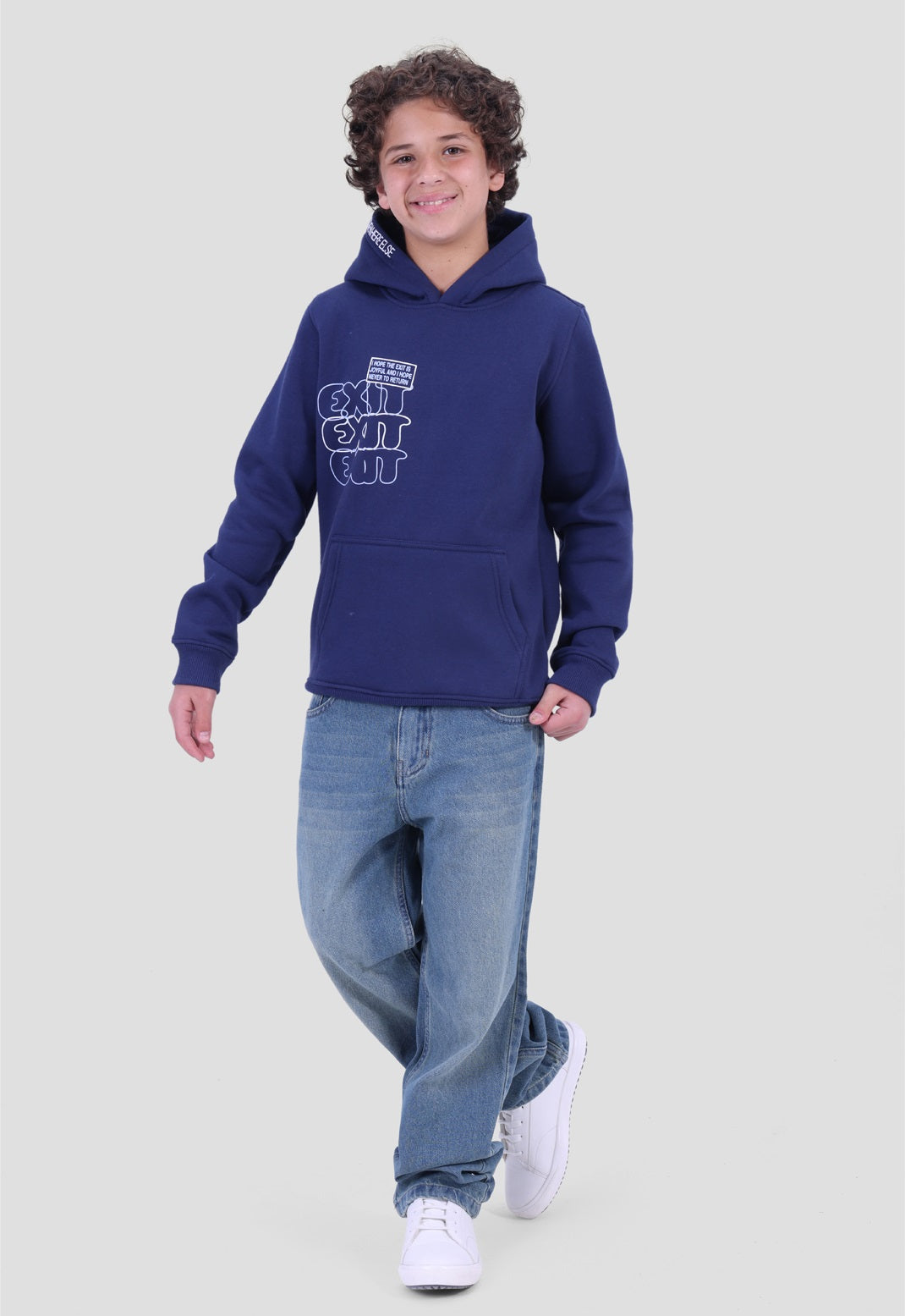 Printed Hoodie Sweatshirt