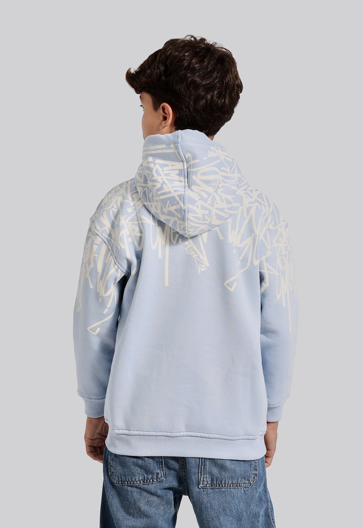 Kids Printed Hoodie Sweatshirt