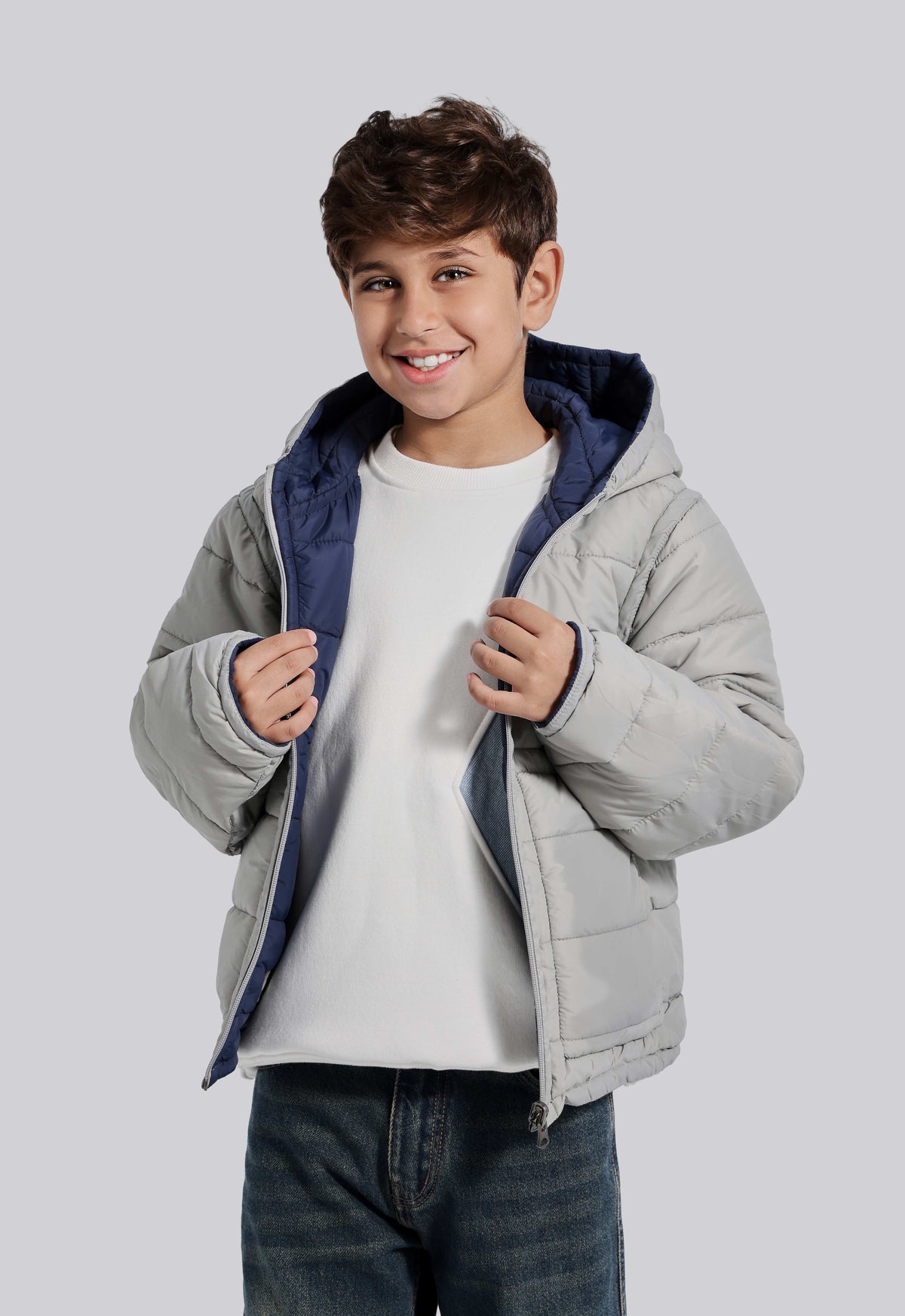 Kids Double Face Casual Jacket