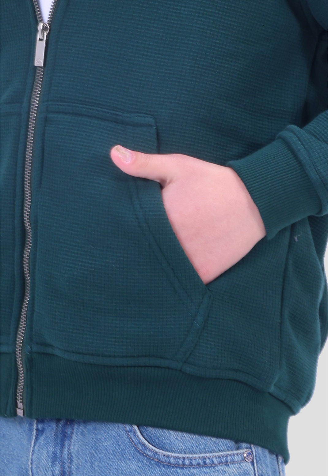 Full Zipper Hoodie Sweatshirt