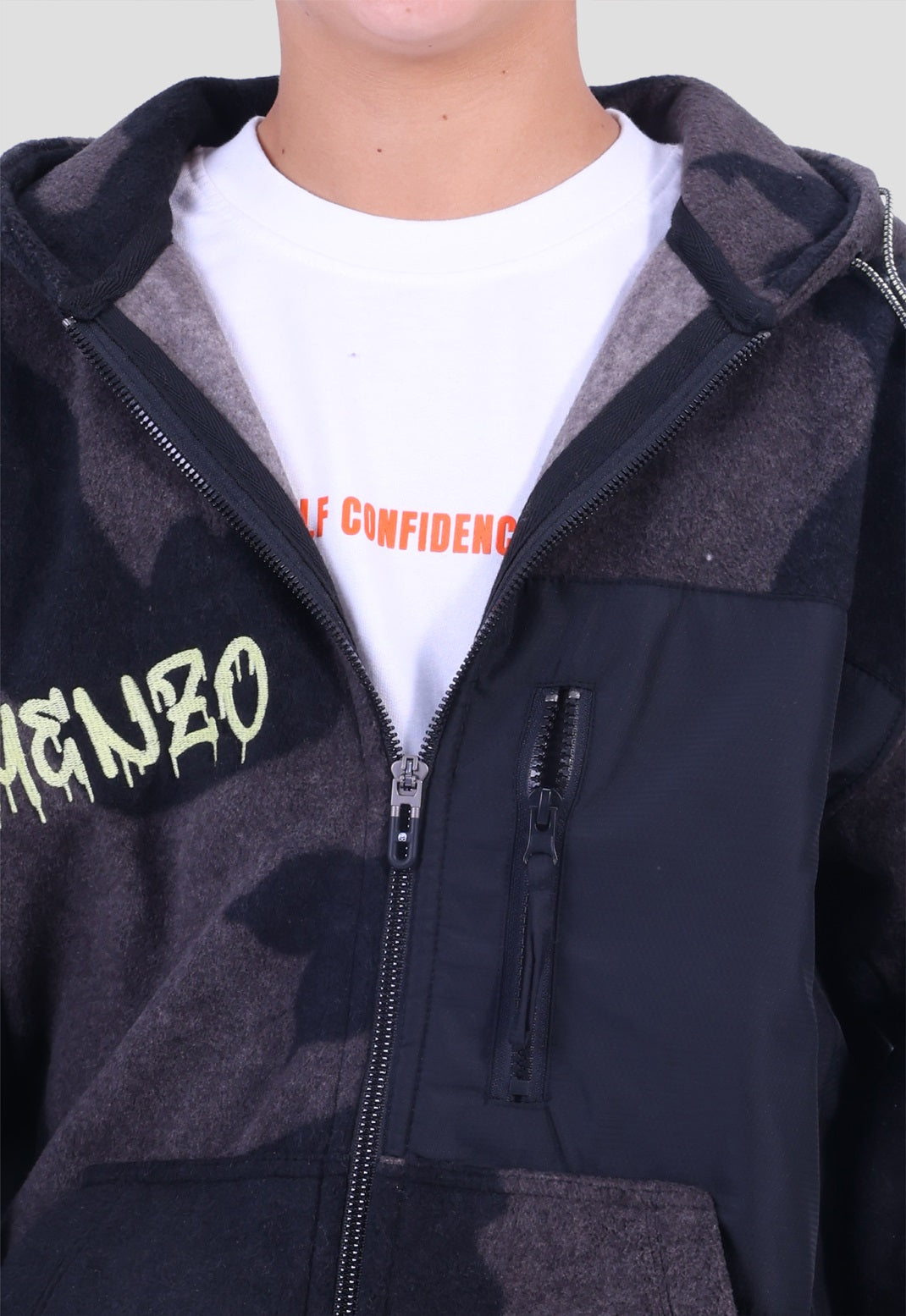 Full Zipper Hoodie Sweatshirt