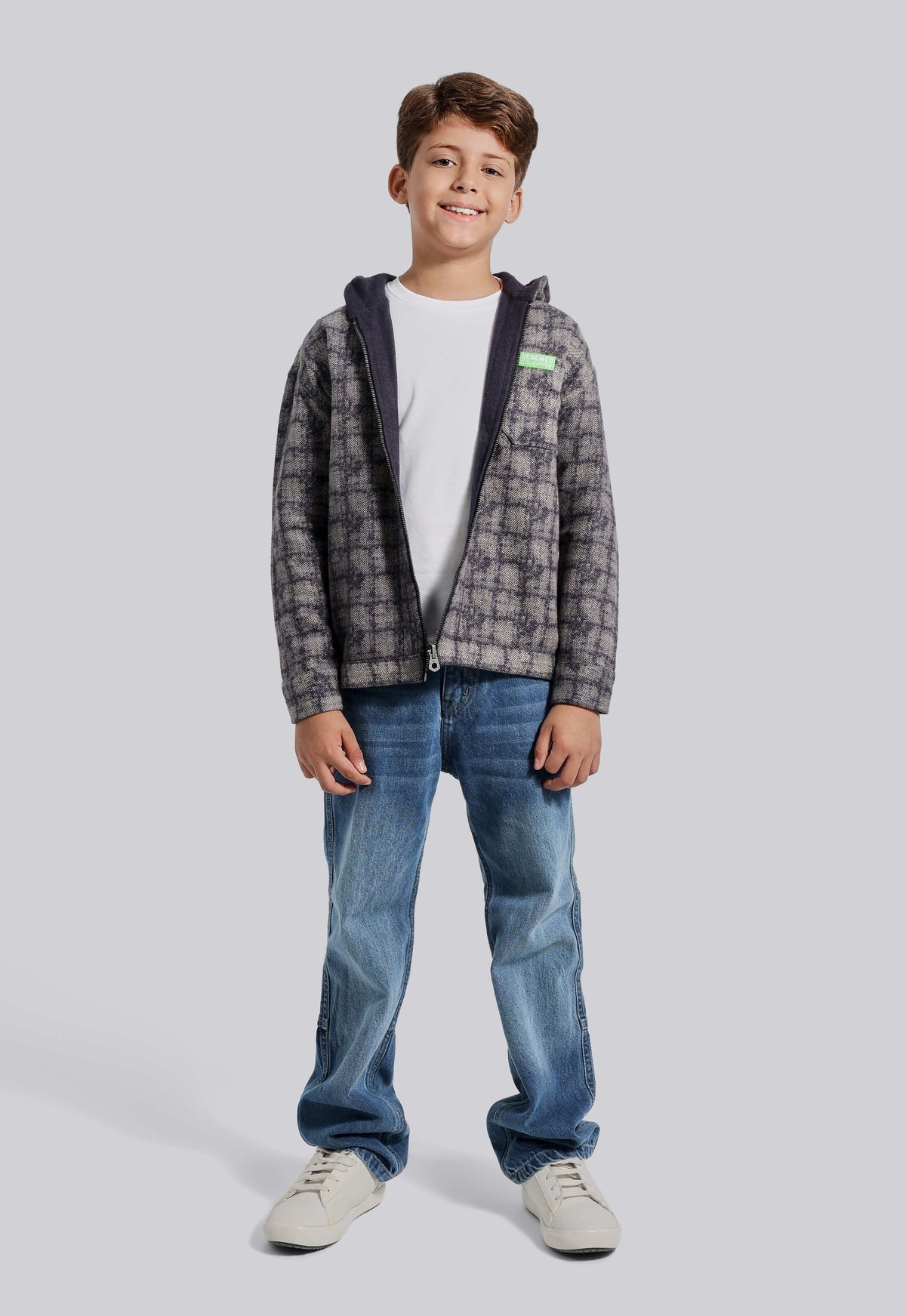 Double Face Full Zipper Shirt