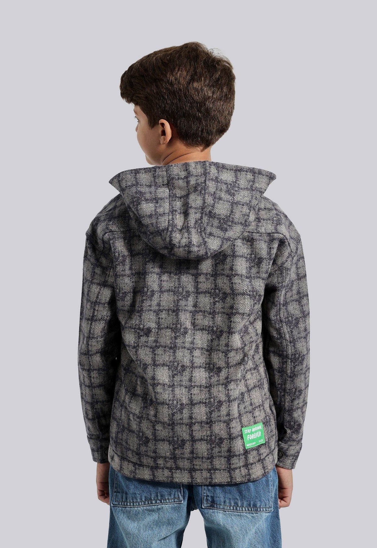 Double Face Full Zipper Shirt