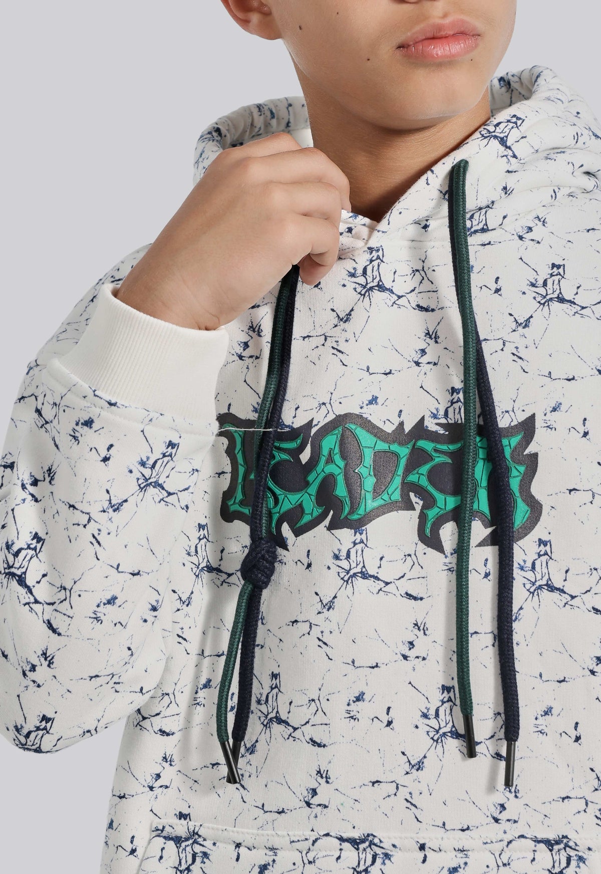 Kids Printed Hoodie Sweatshirt