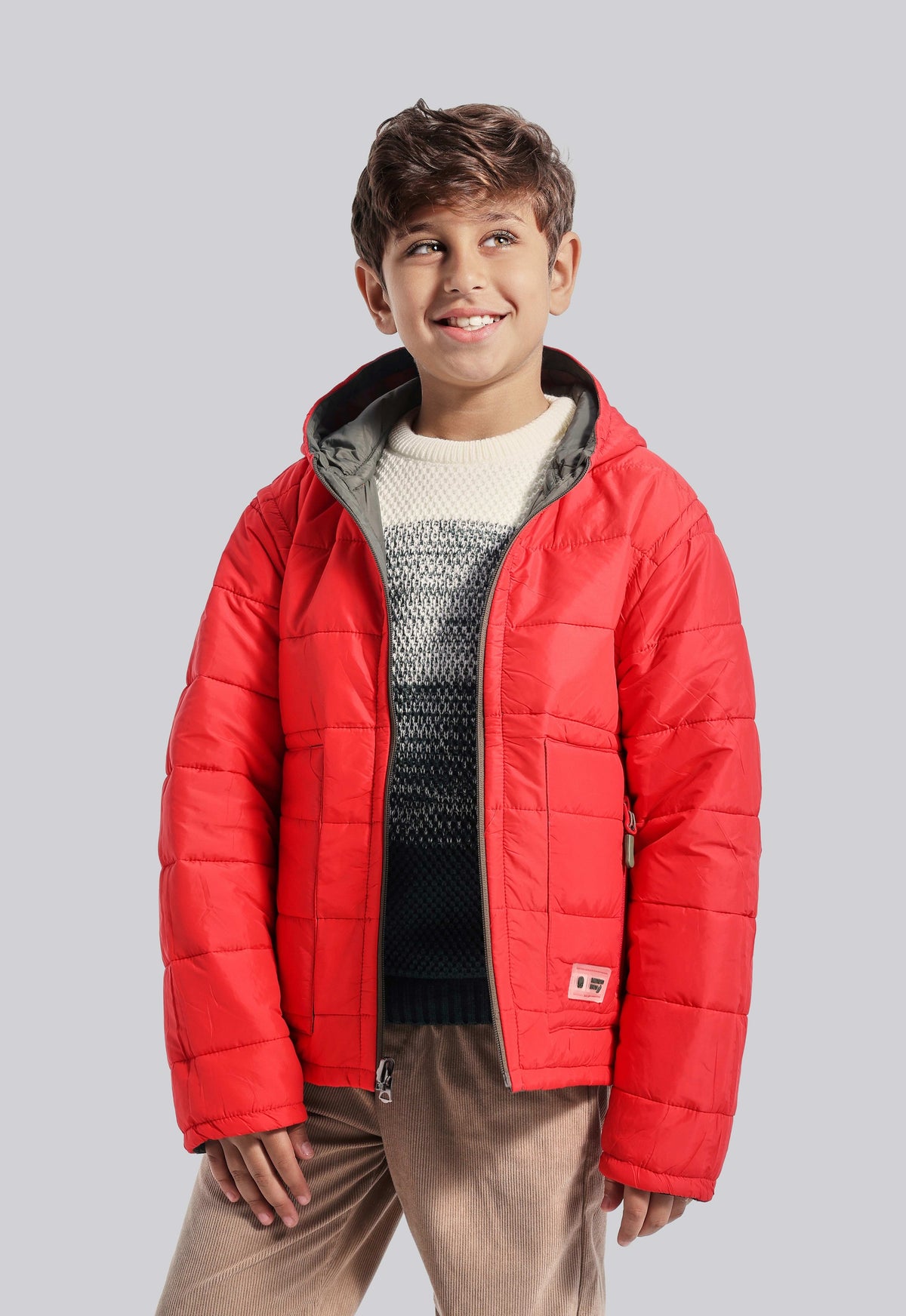Kids Double Face Casual Jacket