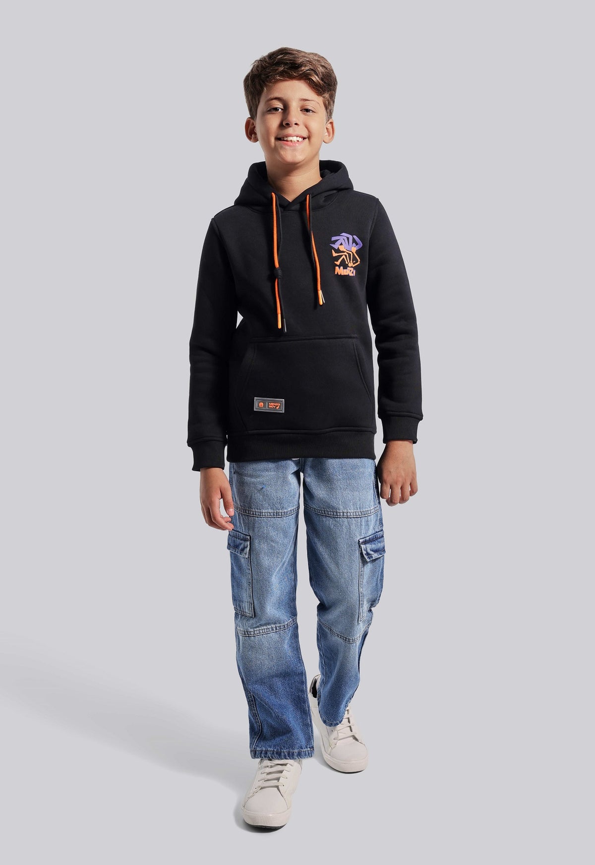 Kids Printed Hoodie Sweatshirt