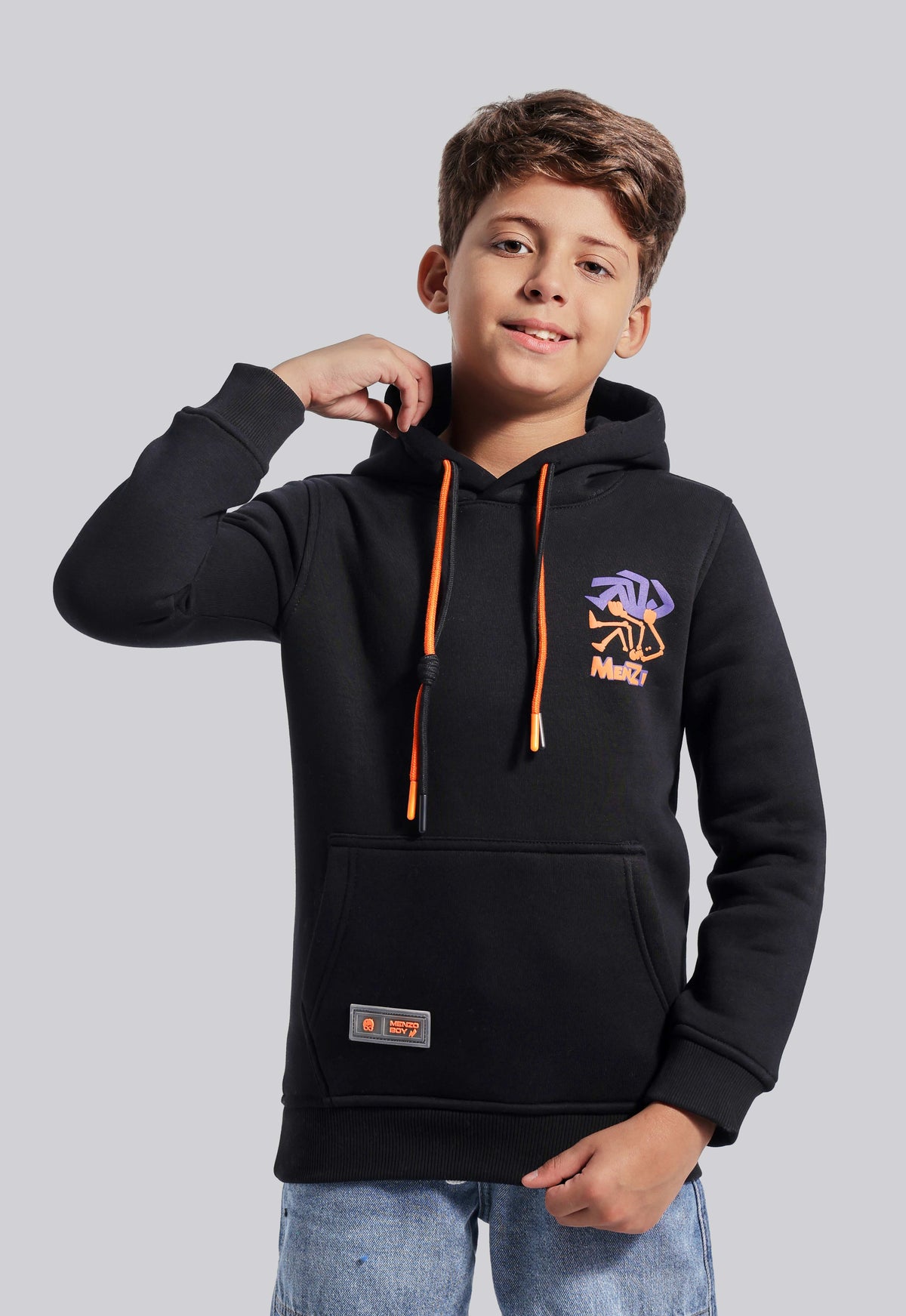 Kids Printed Hoodie Sweatshirt