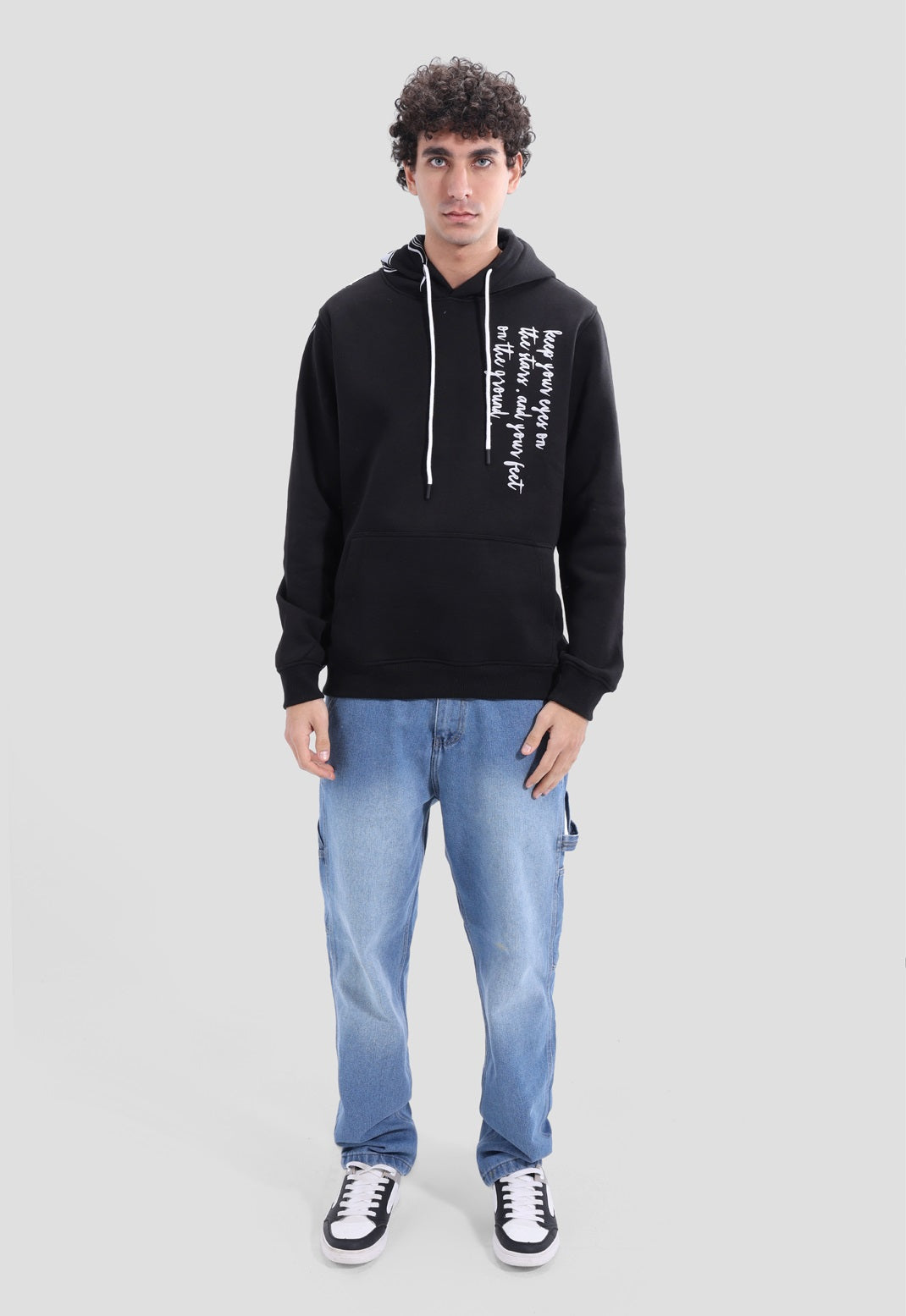 Printed Hoodie Sweatshirt