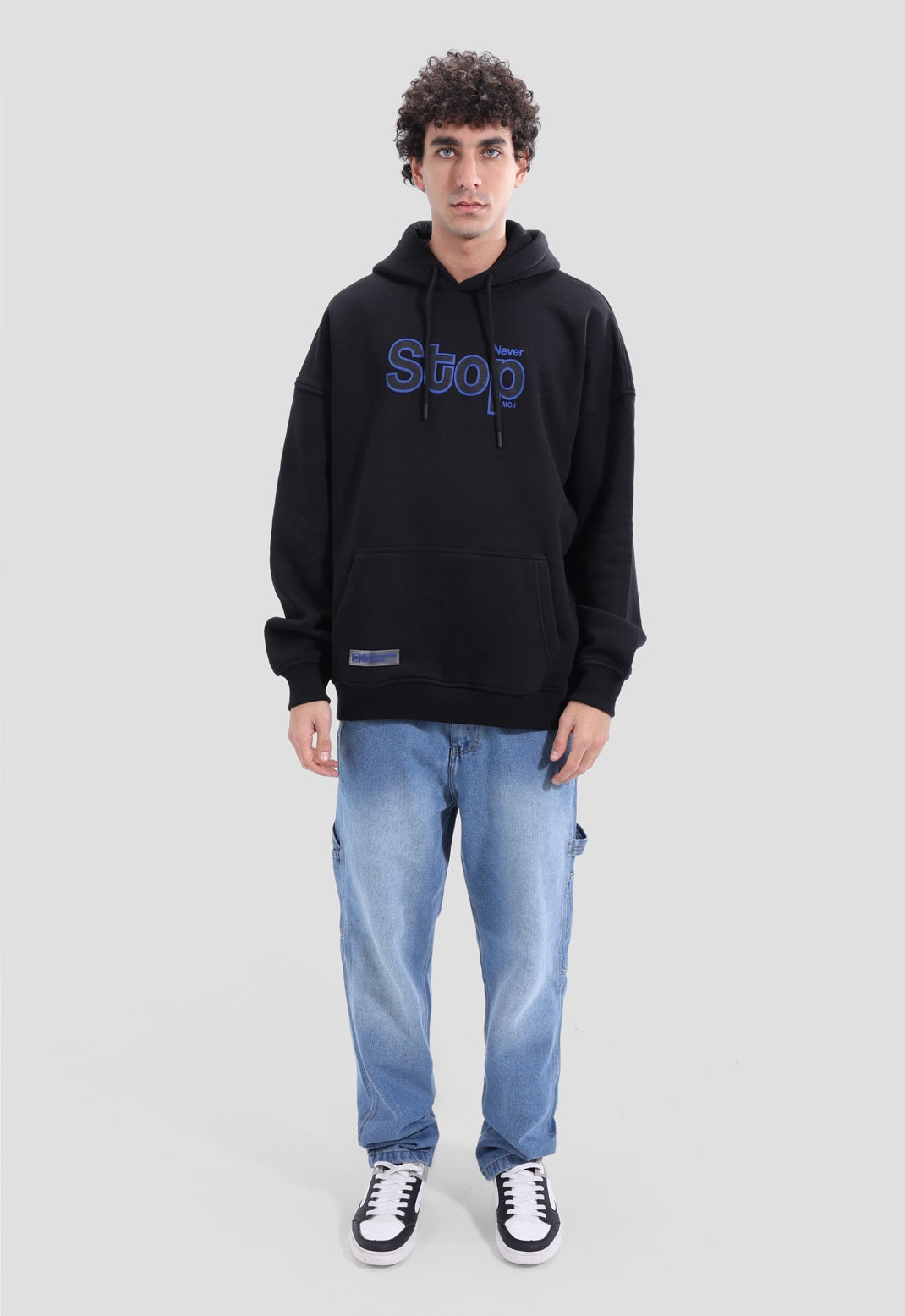 Printed Hoodie Sweatshirt