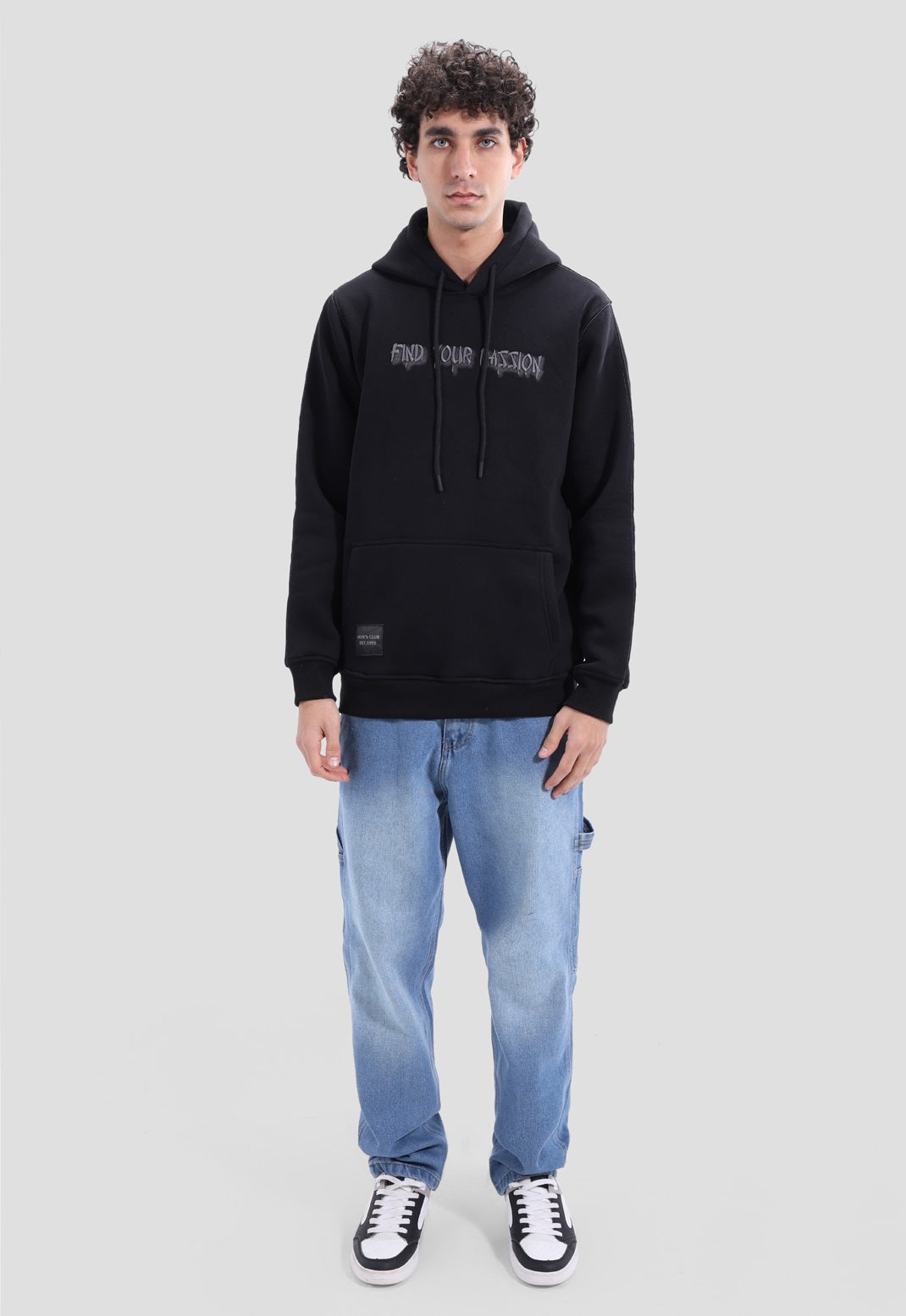 Printed Hoodie Sweatshirt