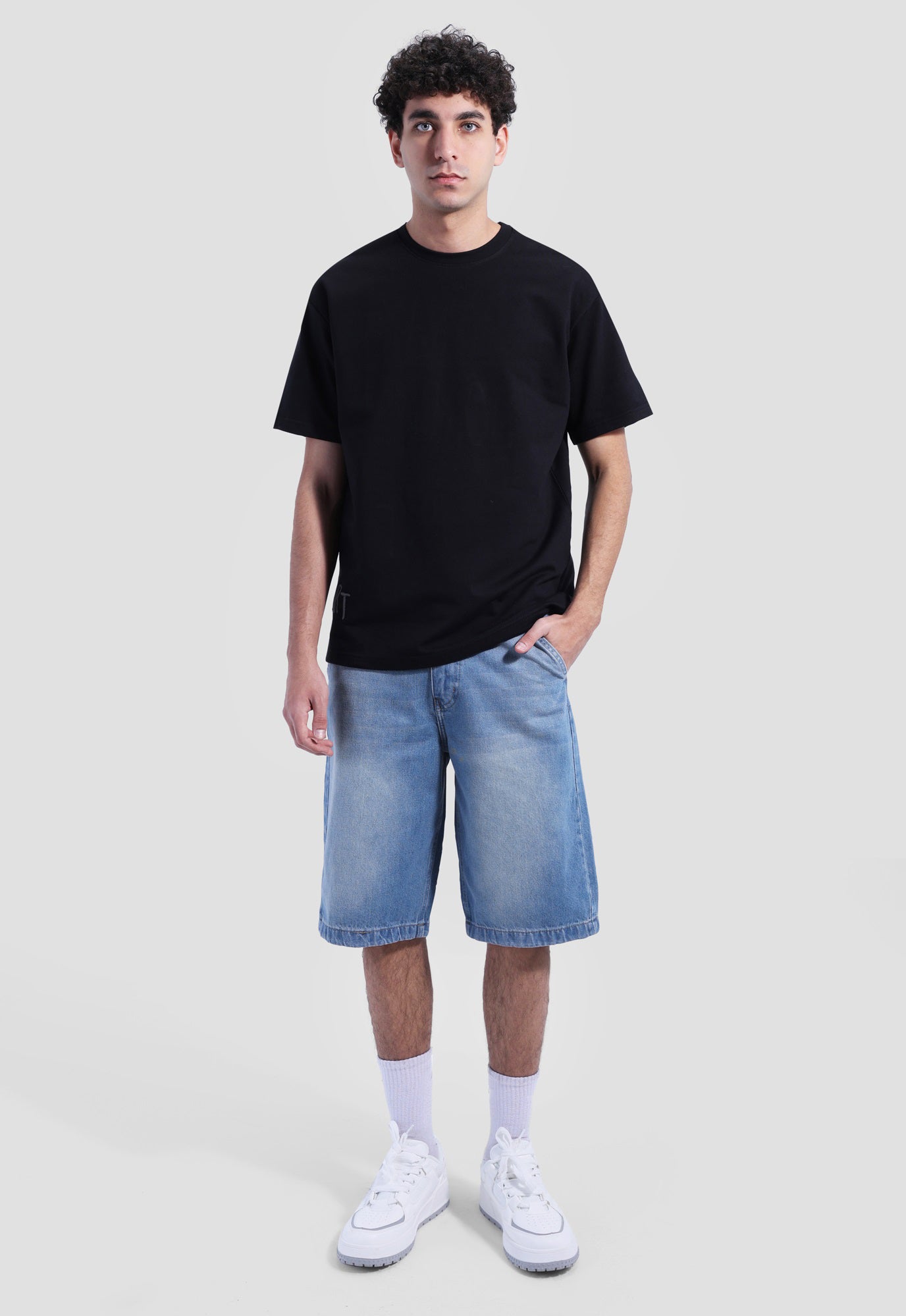 Baggi Fit Denim Short