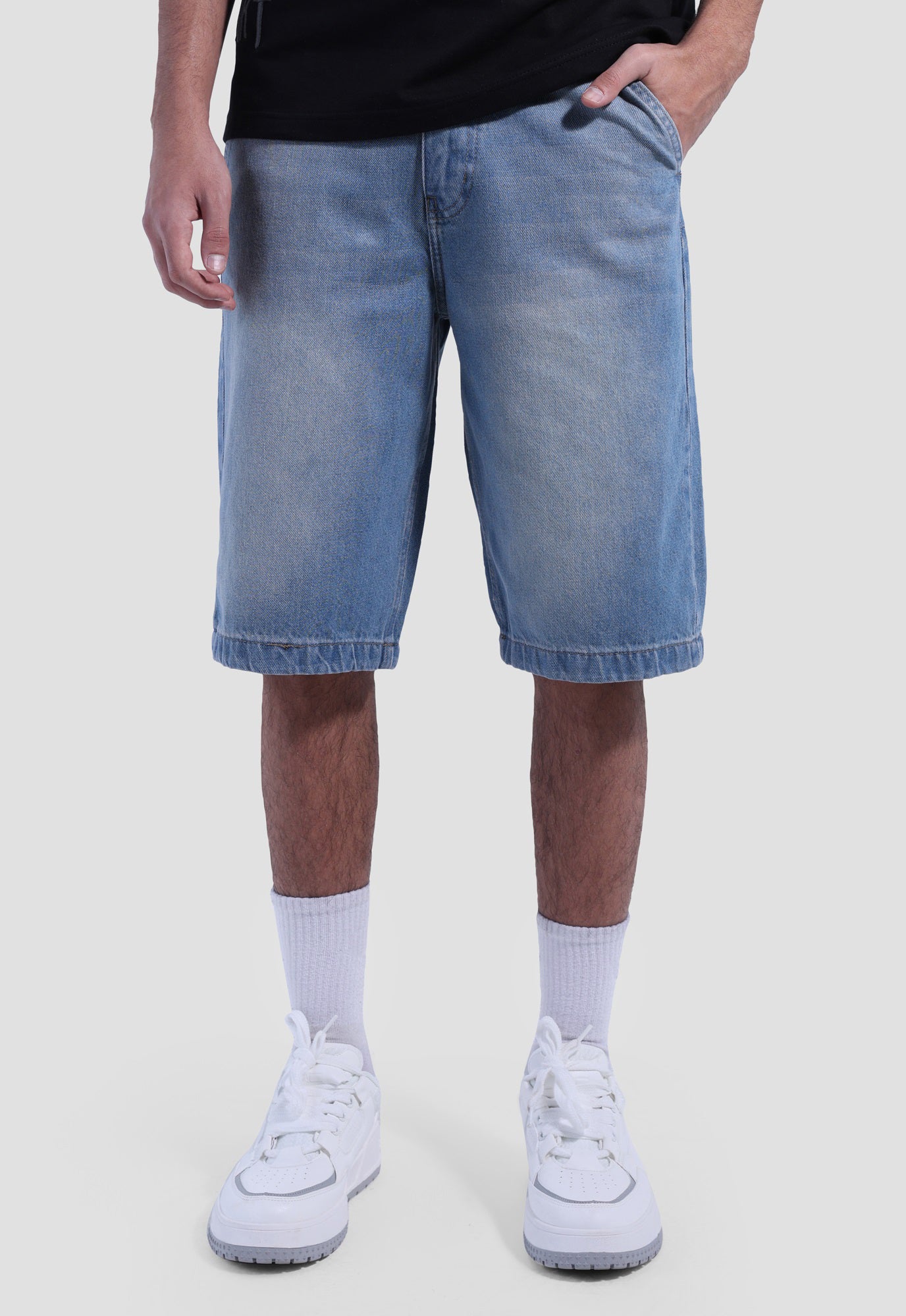 Baggi Fit Denim Short